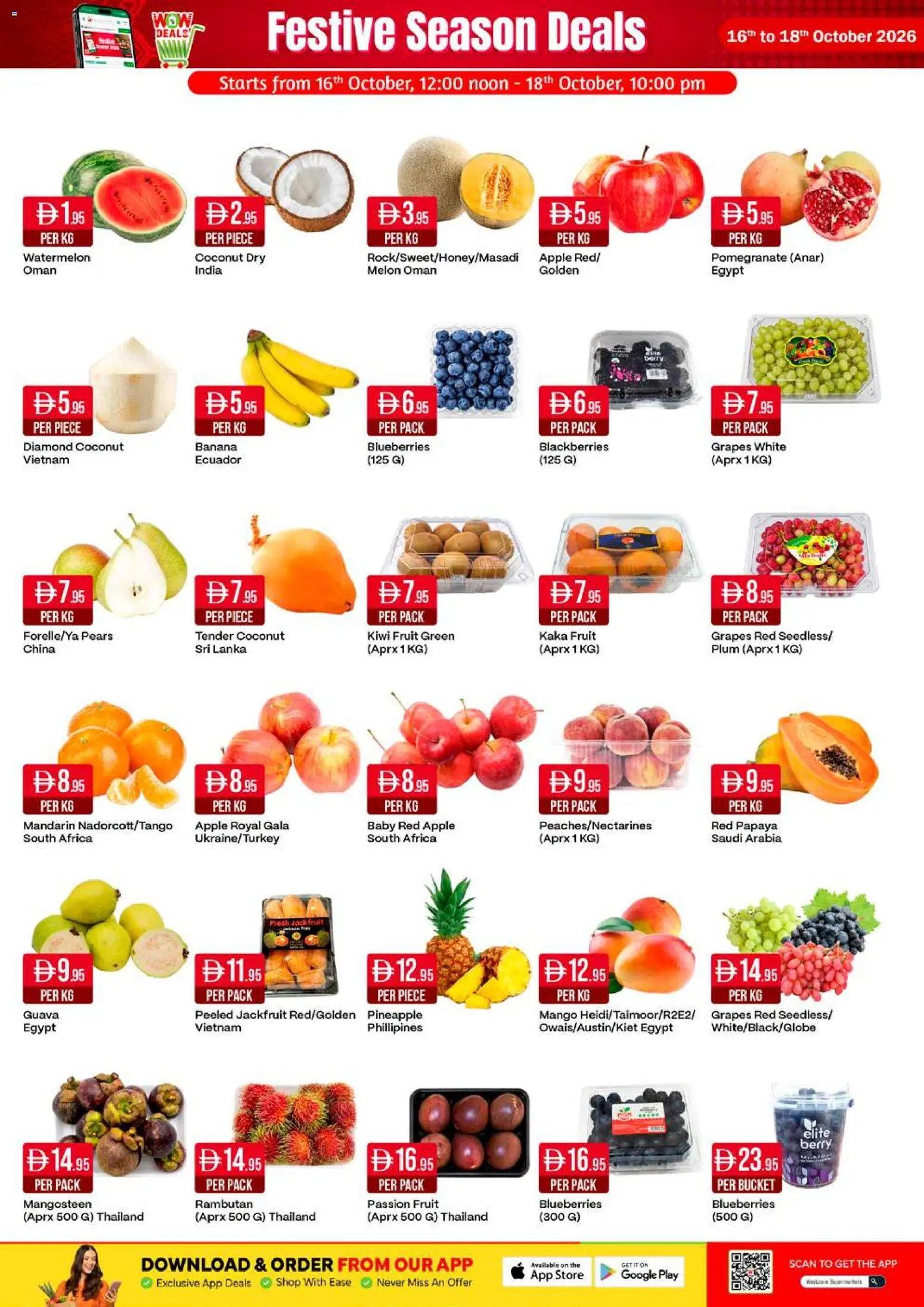 {H1} | Page: 16 | Products: Blueberries, Pineapple, Kiwi, Grapes
