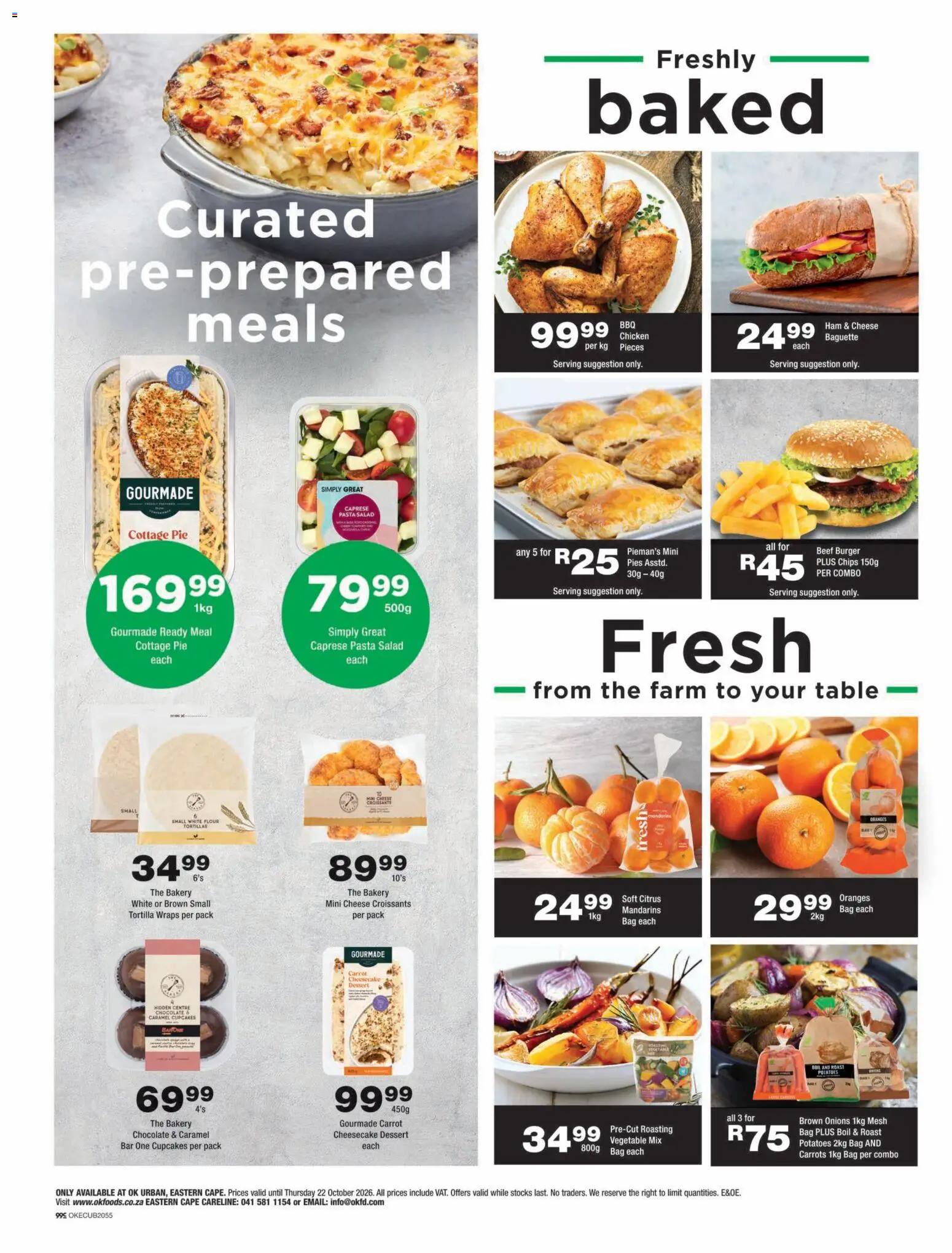 New OK Foods catalogue – valid from 14/10/2026 | Page: 2 | Products: Cheese, Beef, Carrots, Onions