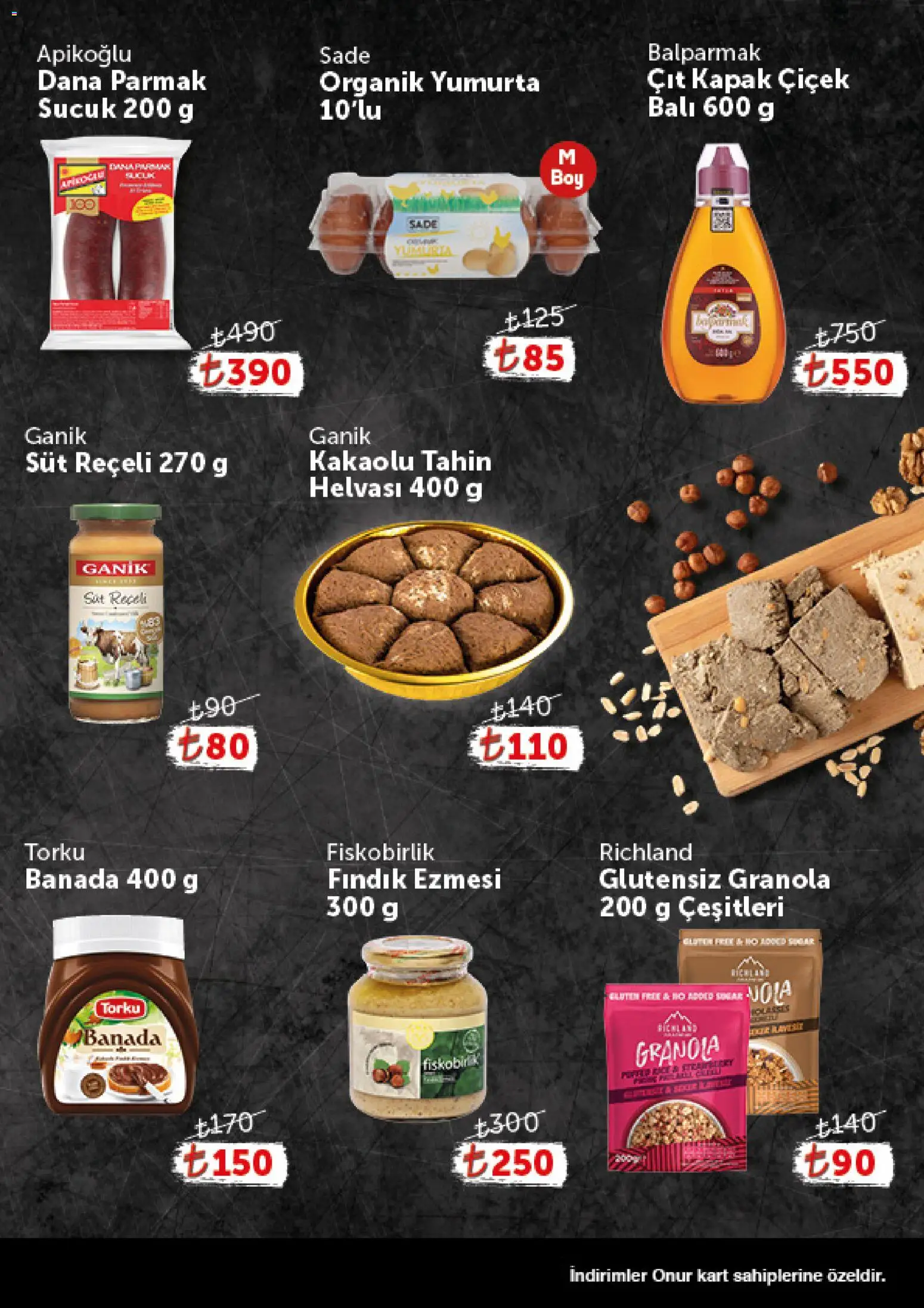 Onur Market - Katalog Gurme - 02.06.2026 tarihinden itibaren geçerlidir | Sayfa: 3