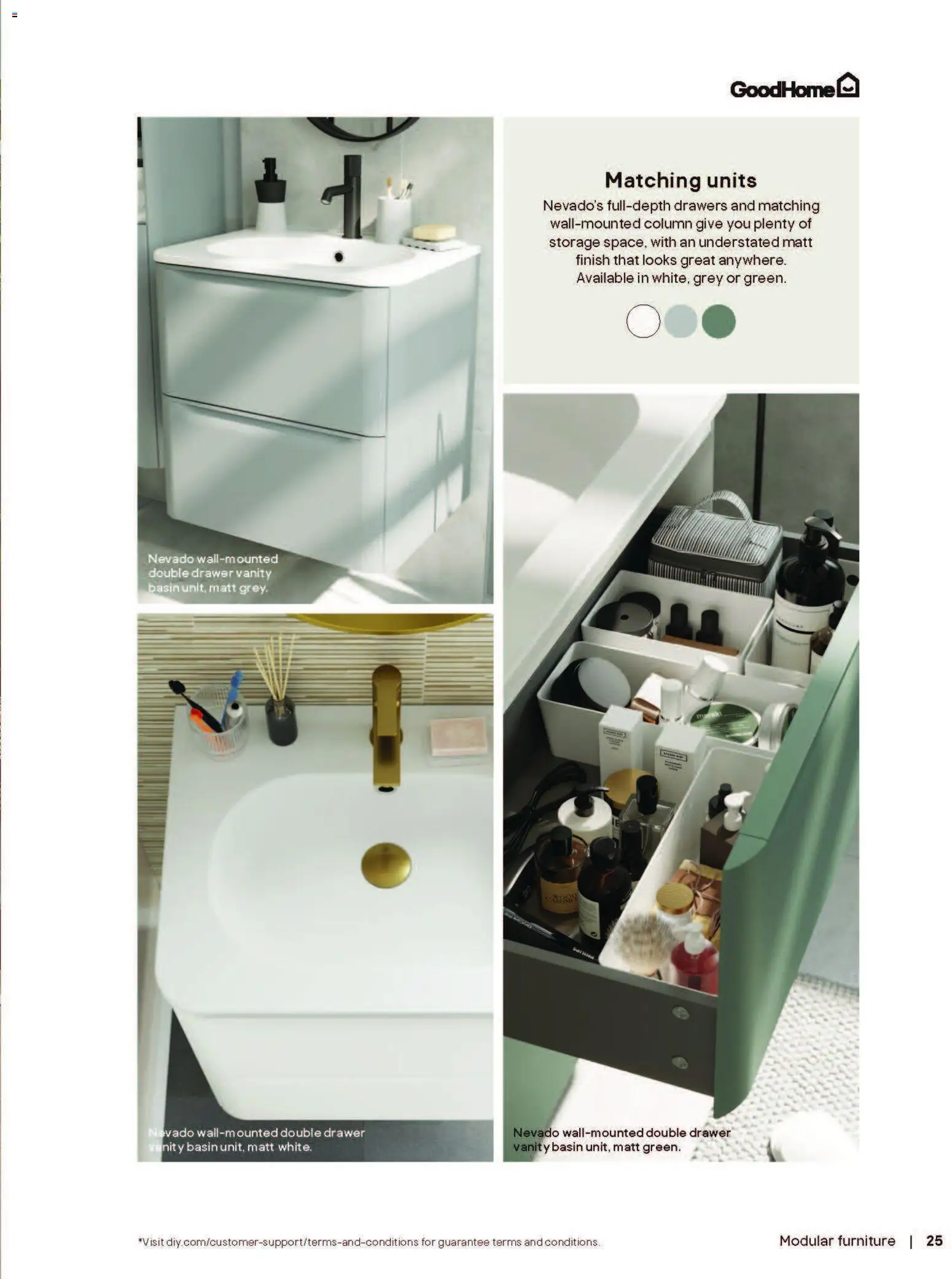 {H1} | Page: 25 | Products: Drawers
