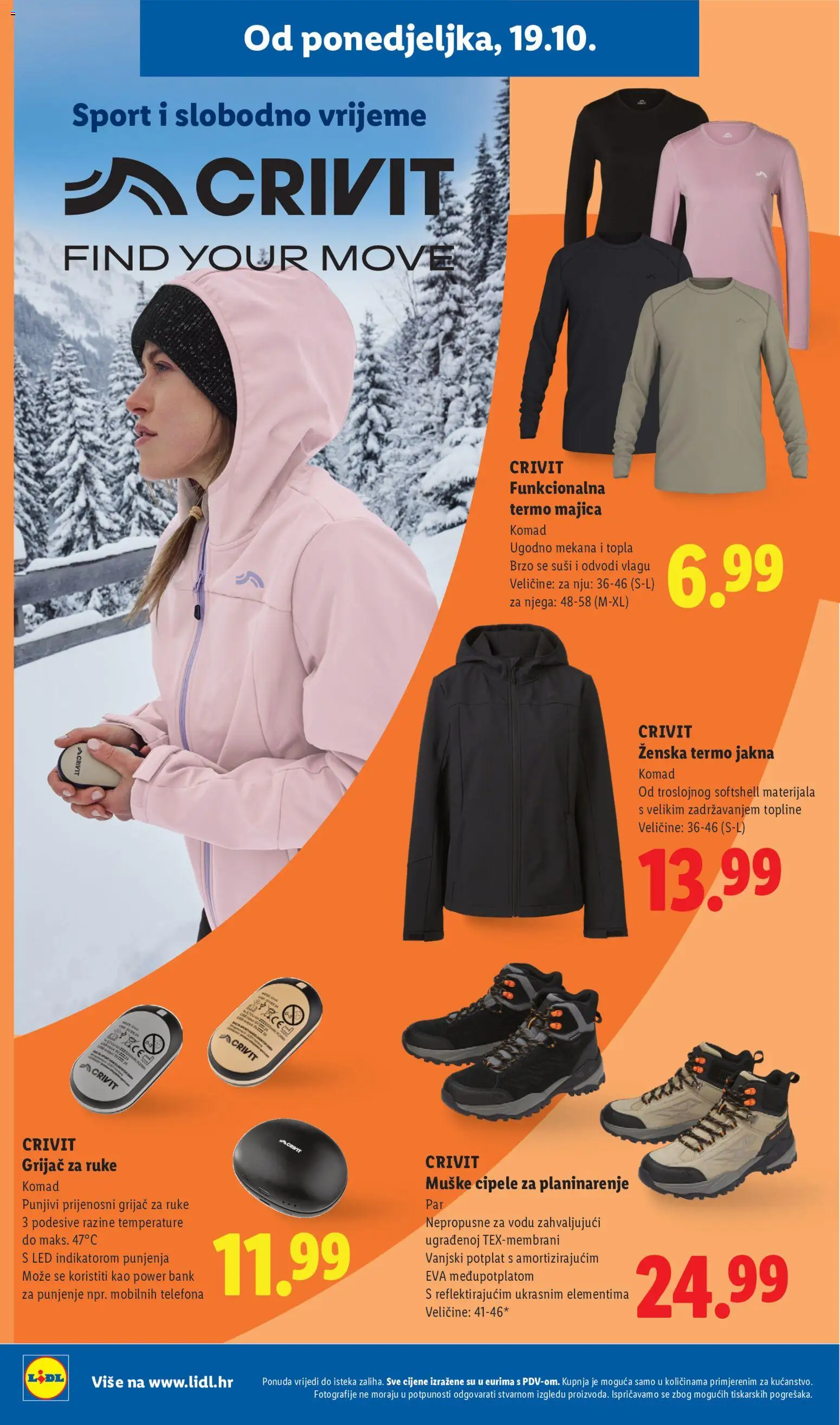 Lidl katalog | vrijedi od 19.10.2026 | Stranica: 38