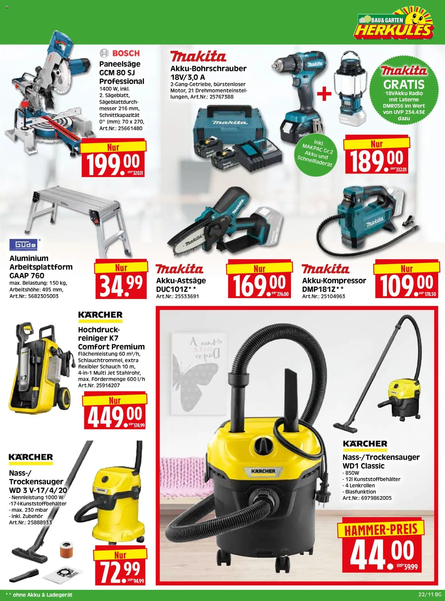 HERKULES Bau & Garten – gültig ab 26.05.2026 | Seite: 11