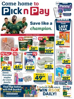 Pick n Pay specials catalogue – valid from 25/08/2026