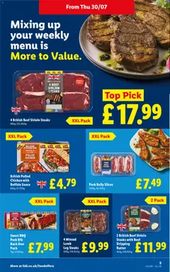 Preview of Weekly offers Lidl valid from 30/07/2026 | Page: 5