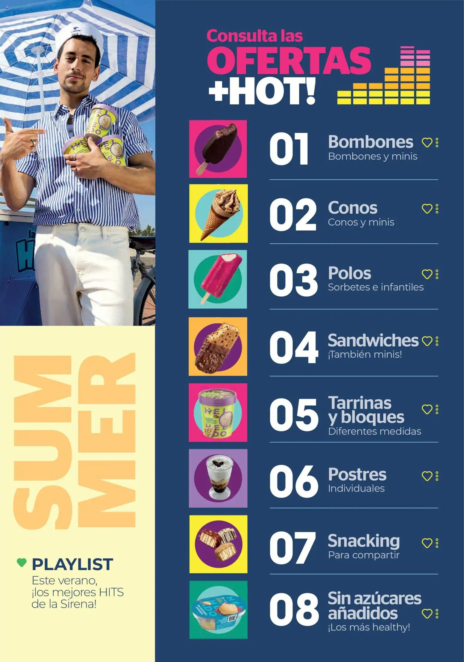 La Sirena Catálogo de helados │ válido desde el 25/06/2026 | Página: 3