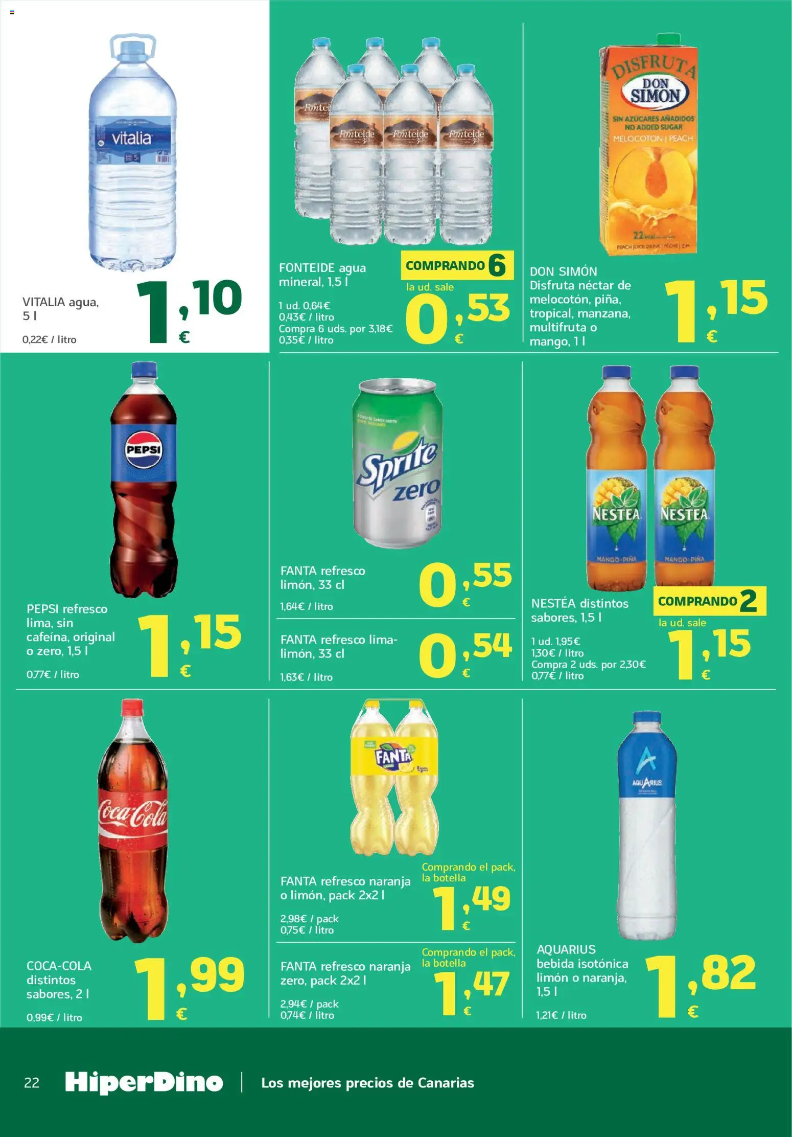 HiperDino folleto │ válido desde el 08/07/2026 | Página: 22