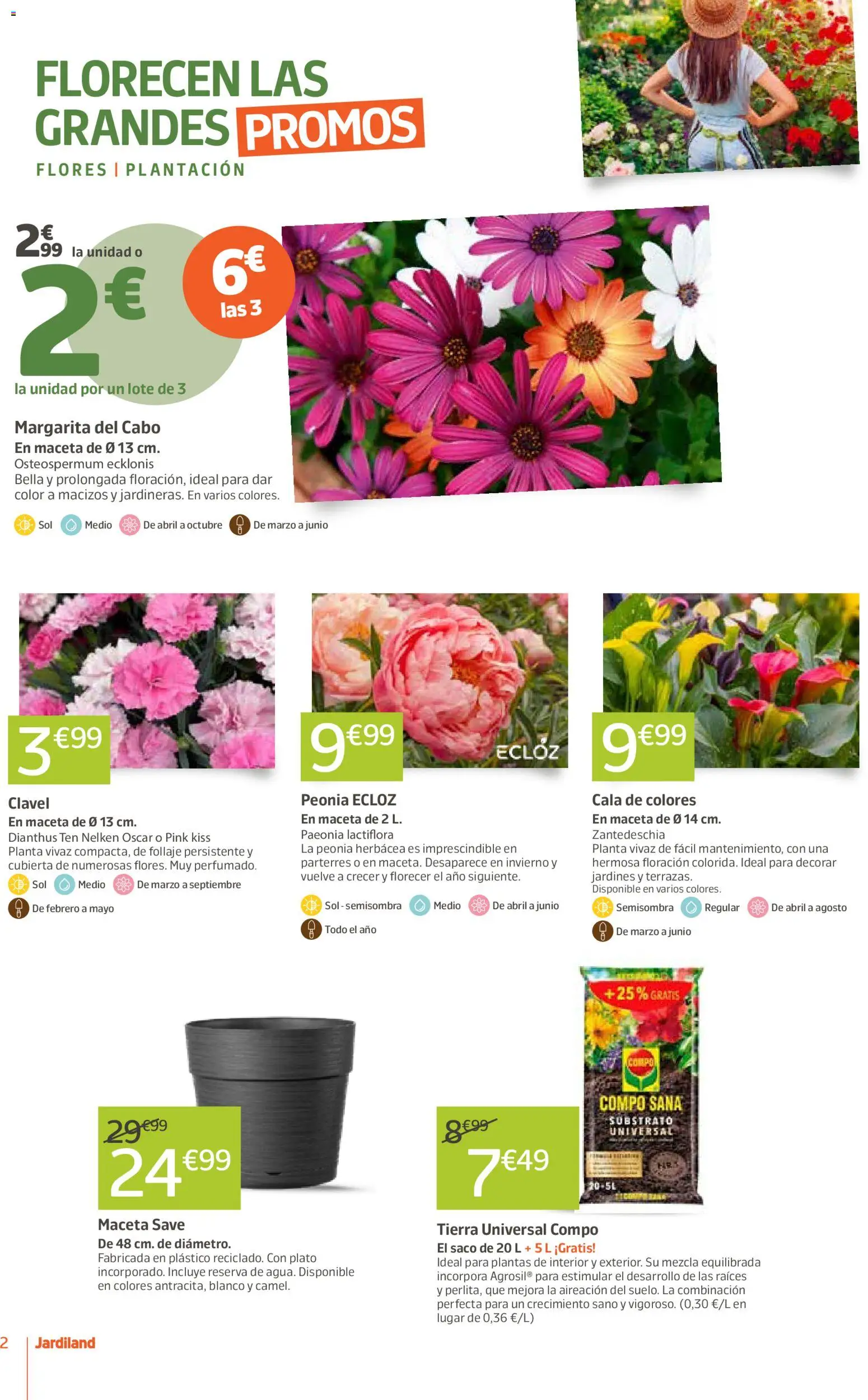 Jardiland folleto │ válido desde el 02.04.2026 | Página: 2 | Productos: Maceta