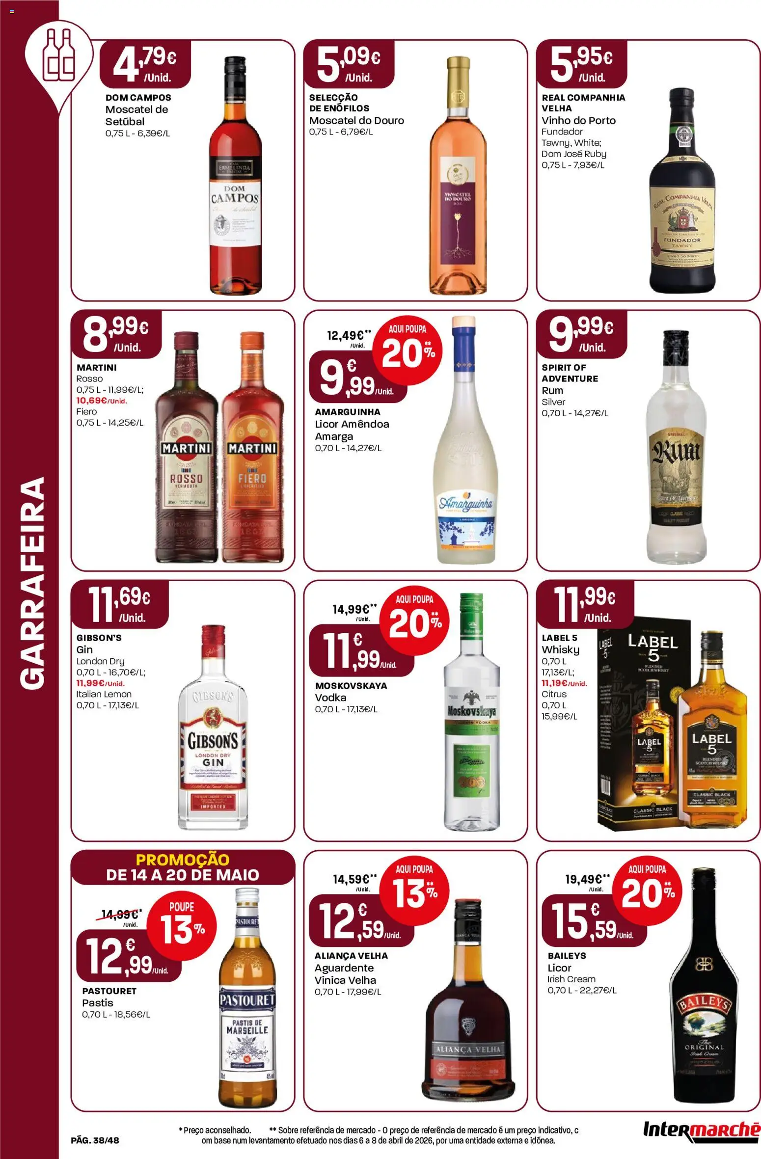 Intermarché folheto │ válido de 14.05.2026 | Página: 38