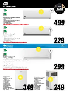 Anteprima del volantino Media World volantino Clima valido a partire dal 09.06.2026 | Pagina: 4 | Prodotti: Mobile, Deumidificatore, Telecomando, Condizionatore portatile
