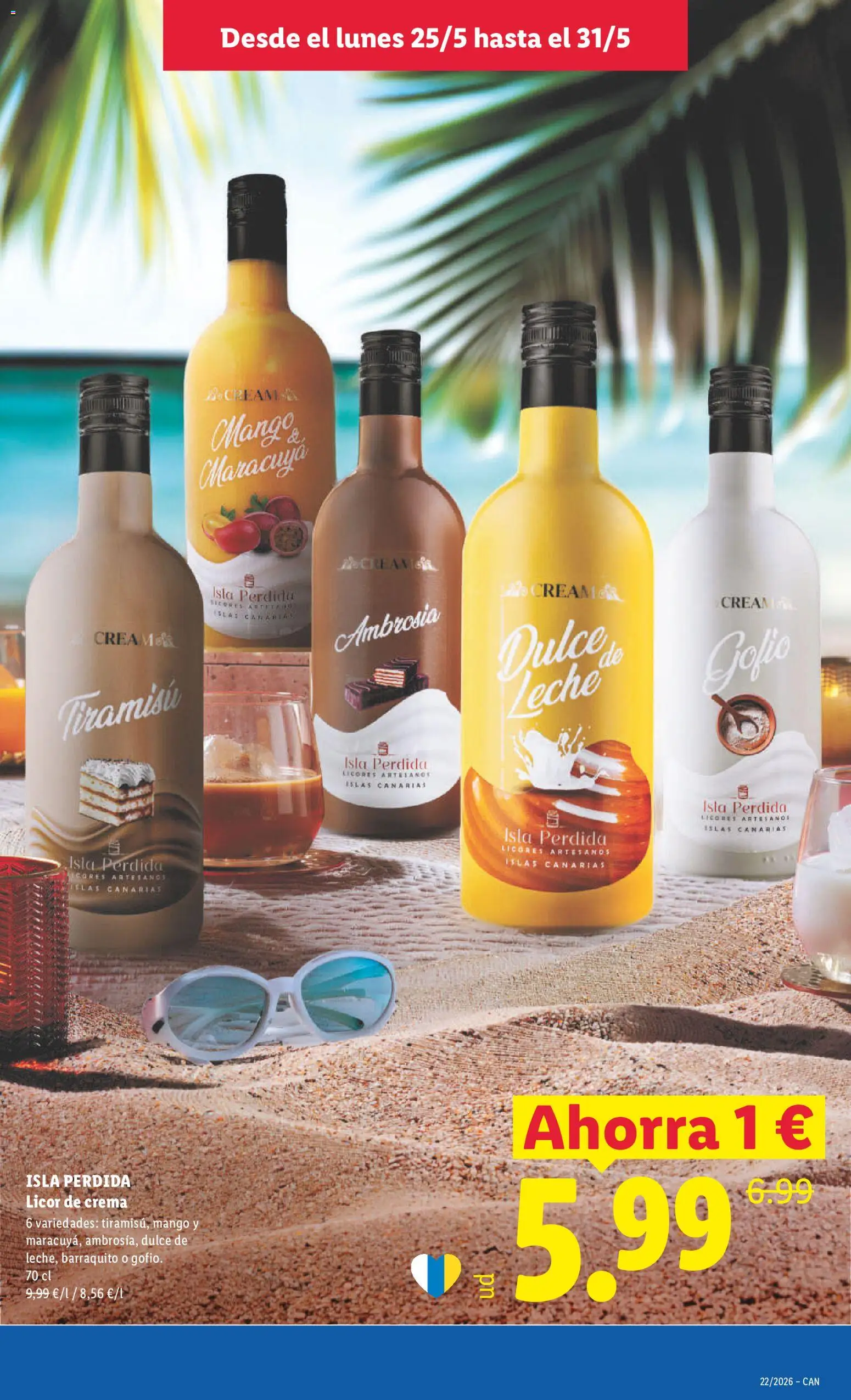 Lidl folleto │ válido desde el 18.05.2026 | Página: 19 | Productos: Licor, Crema, Ρούτερ
