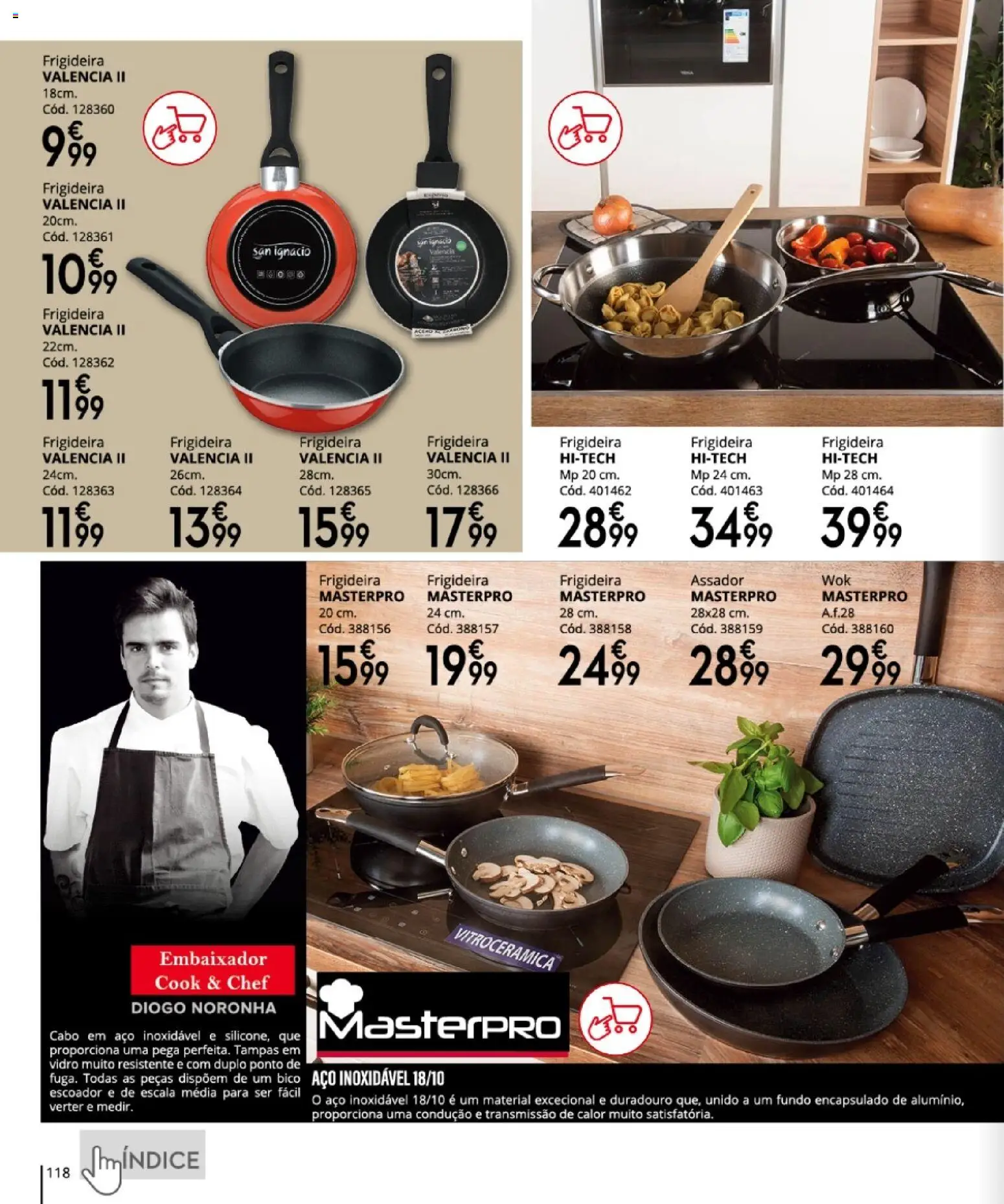 Conforama folheto │ válido de 16.04.2026 | Página: 118 | Produtos: Cabo, Frigideira