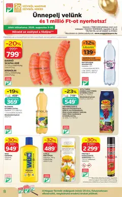 KRINOLIN, 300 g, 3330 Ft/kg, 2663 Ft/kg - amely érvényes a következő dátumtól: 2026.08.21. | Oldal: 8 | Termékek: Szőlő, Játék, Sampon, Szalámi