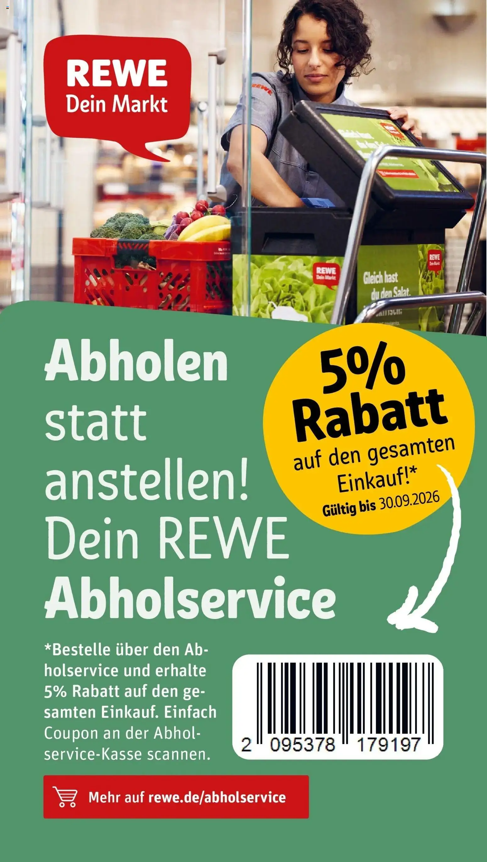 Rewe Prospekt Möhnesee / Körbecke – gültig ab 31.08.2026 | Seite: 1