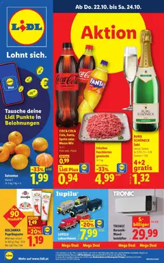 Lidl Flugblatt ab 22.10.2026 gültig