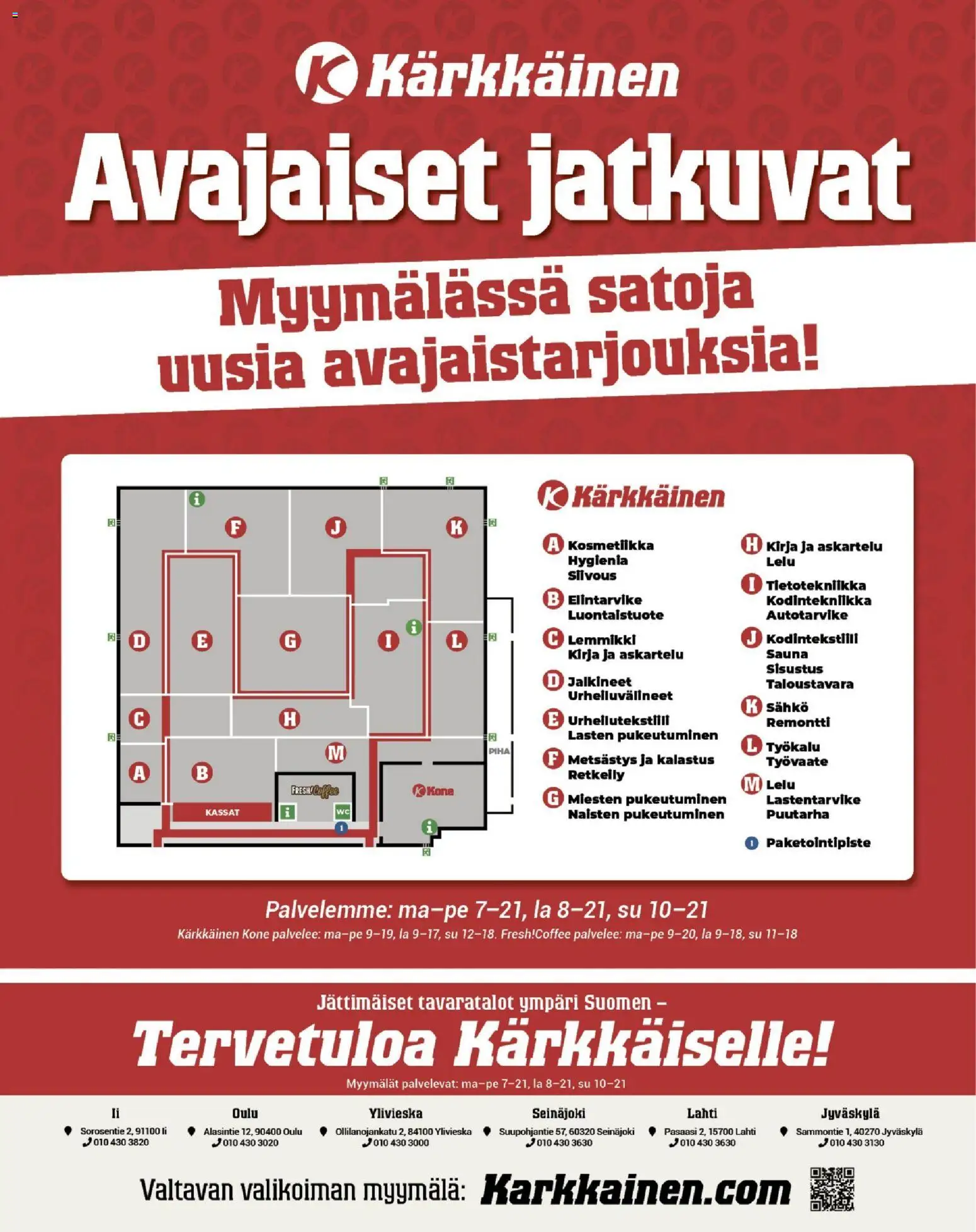 Kärkkäinen tarjoukset - Seinäjoen alue – voimassa 20.05.2026 alkaen | Sivu: 32 | Tuotteet: Kirja