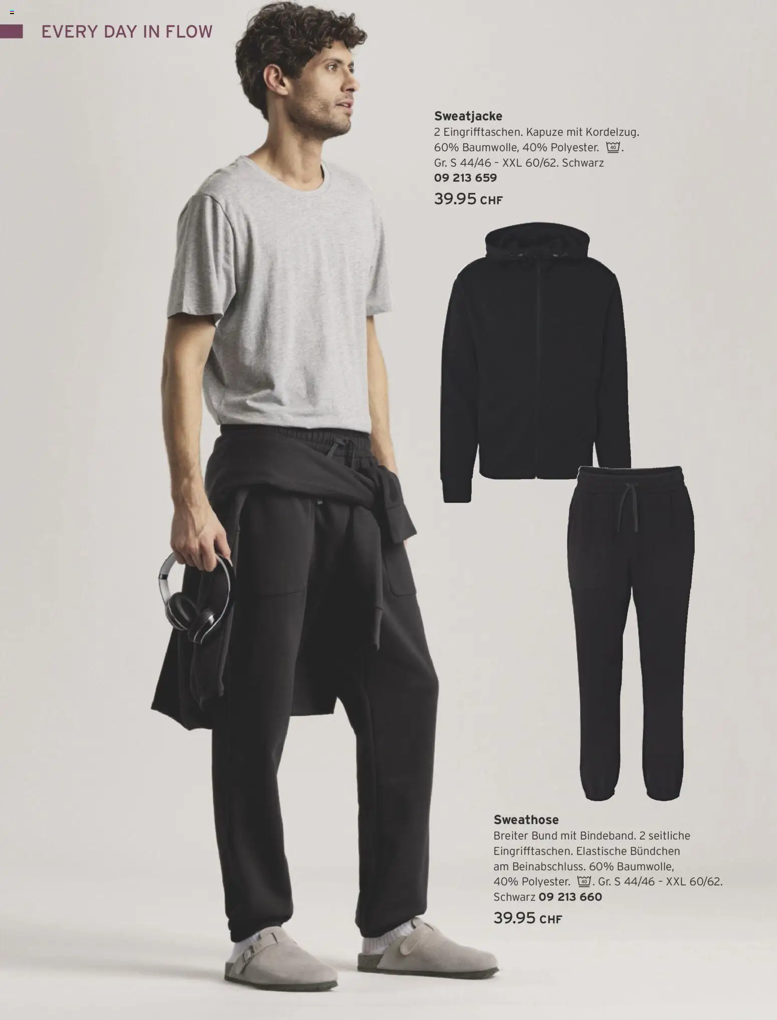Tchibo aktionen – gültig ab 01.09.2026 | Seite: 82 | Produkte: Sweathose, Sweatjacke