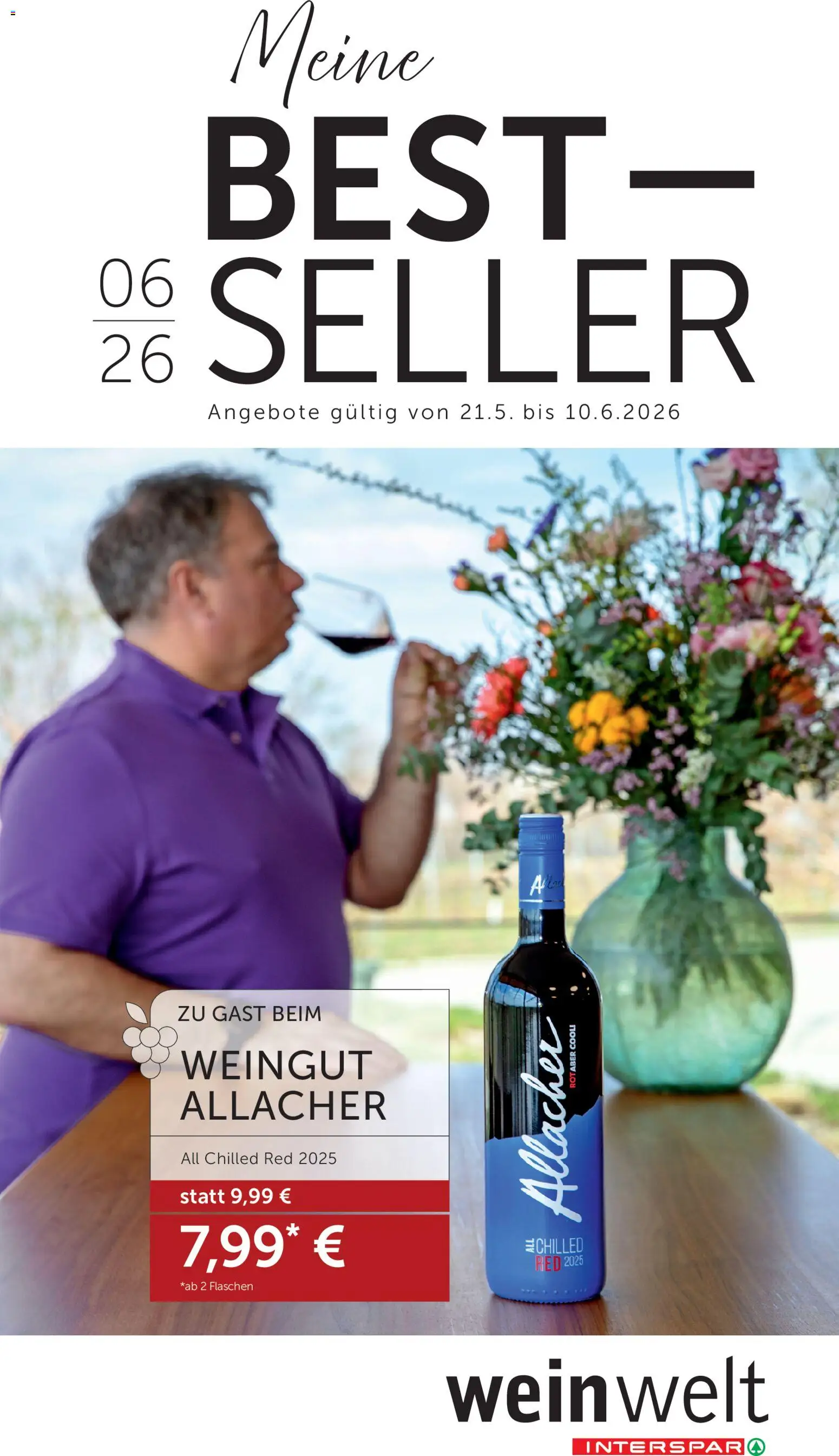 Interspar Wein Welt gültig ab 21.05.2026 | Seite: 1