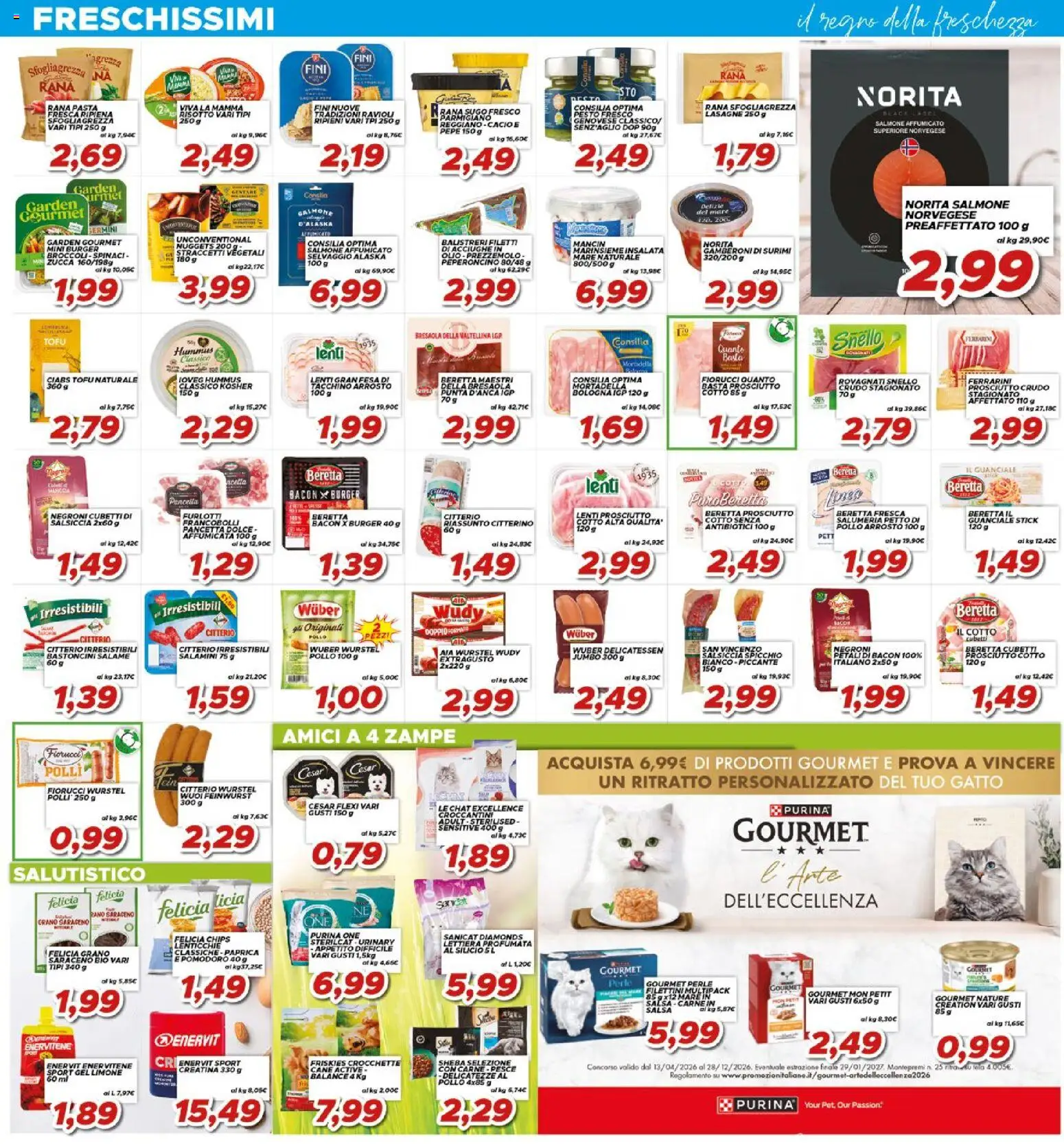 Volantino Ma Supermercati del 10/07/2026 | Pagina: 9 | Prodotti: Salmone affumicato, Limone, Tofu, Prezzemolo