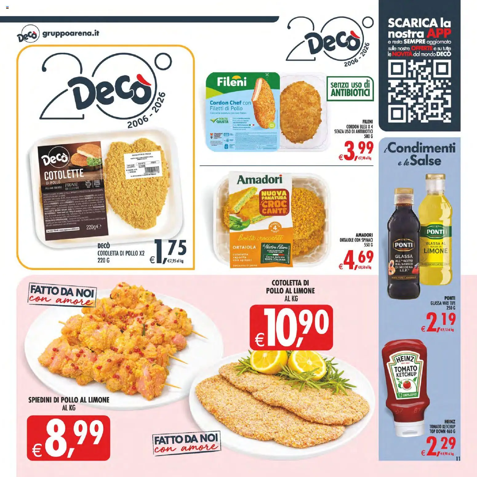 Volantino Decò del 08.05.2026 | Pagina: 12 | Prodotti: Succo, Ketchup, Olio, Top