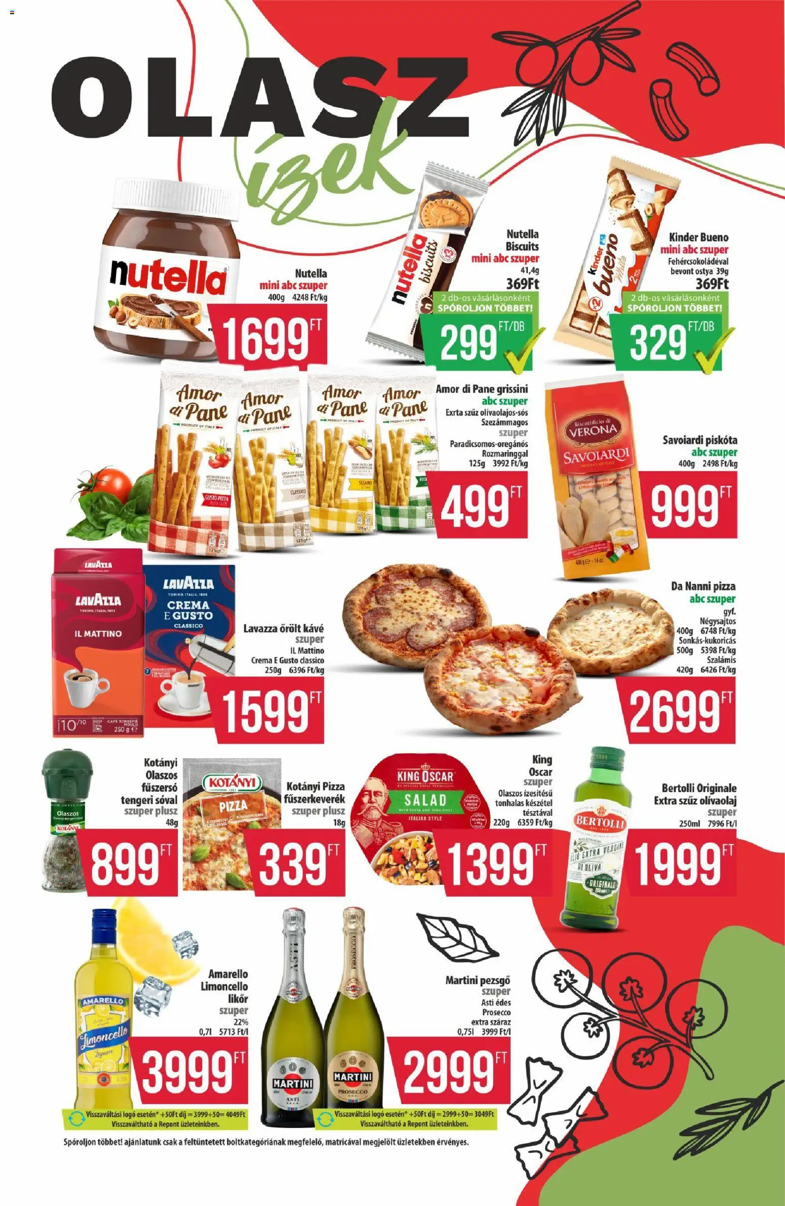 COOP akciós ujság - amely érvényes a következő dátumtól: 2026.08.21. | Oldal: 3 | Termékek: Prosecco, Pezsgő, Likőr, Olívaolaj