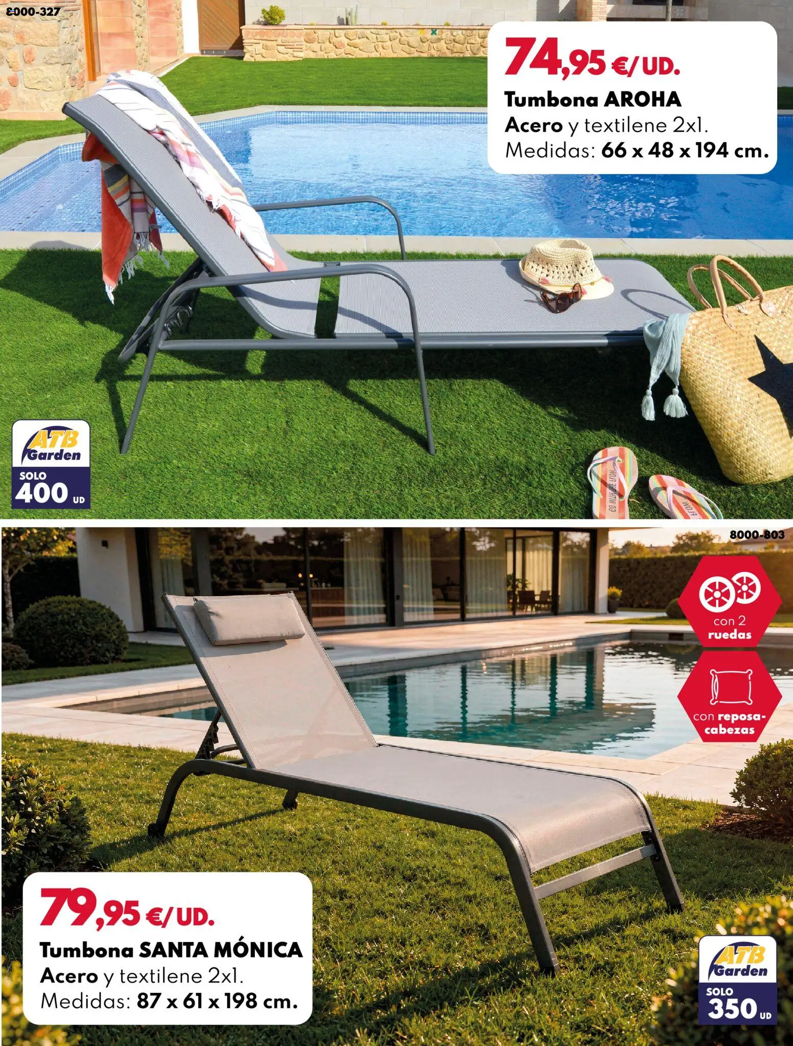 BricoCentro folleto │ válido desde el 18.05.2026 | Página: 3 | Productos: Tumbona