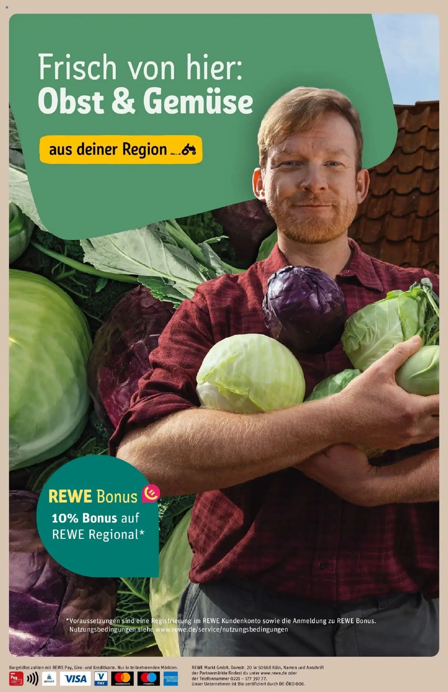 REWE Prospekt ab 19.10.2026 zum Blättern » Angebote | Seite: 36 | Produkte: Gemüse, Obst