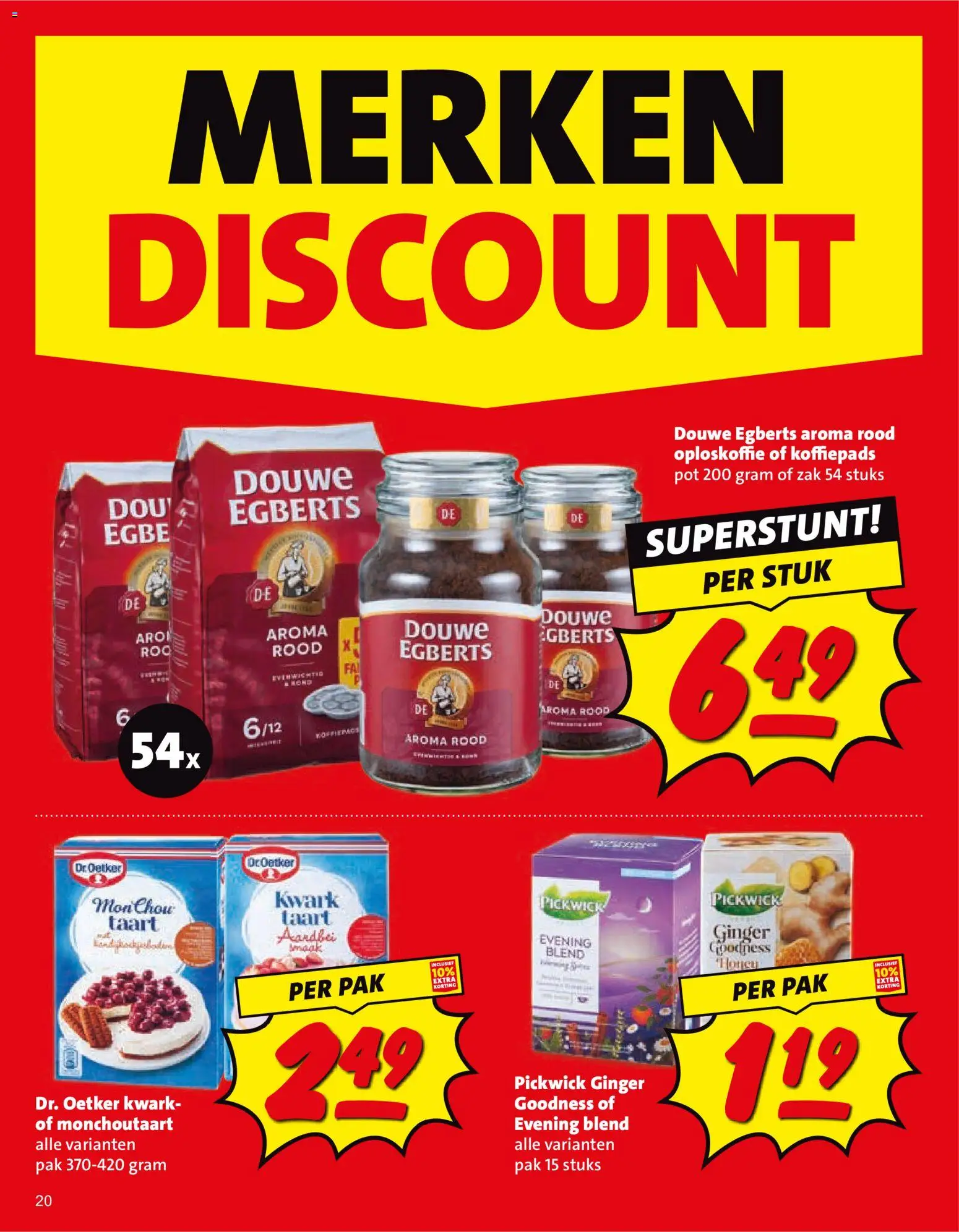 {H1} | Pagina: 20 | Producten: Taart, Pot, Kwark, Aardbei