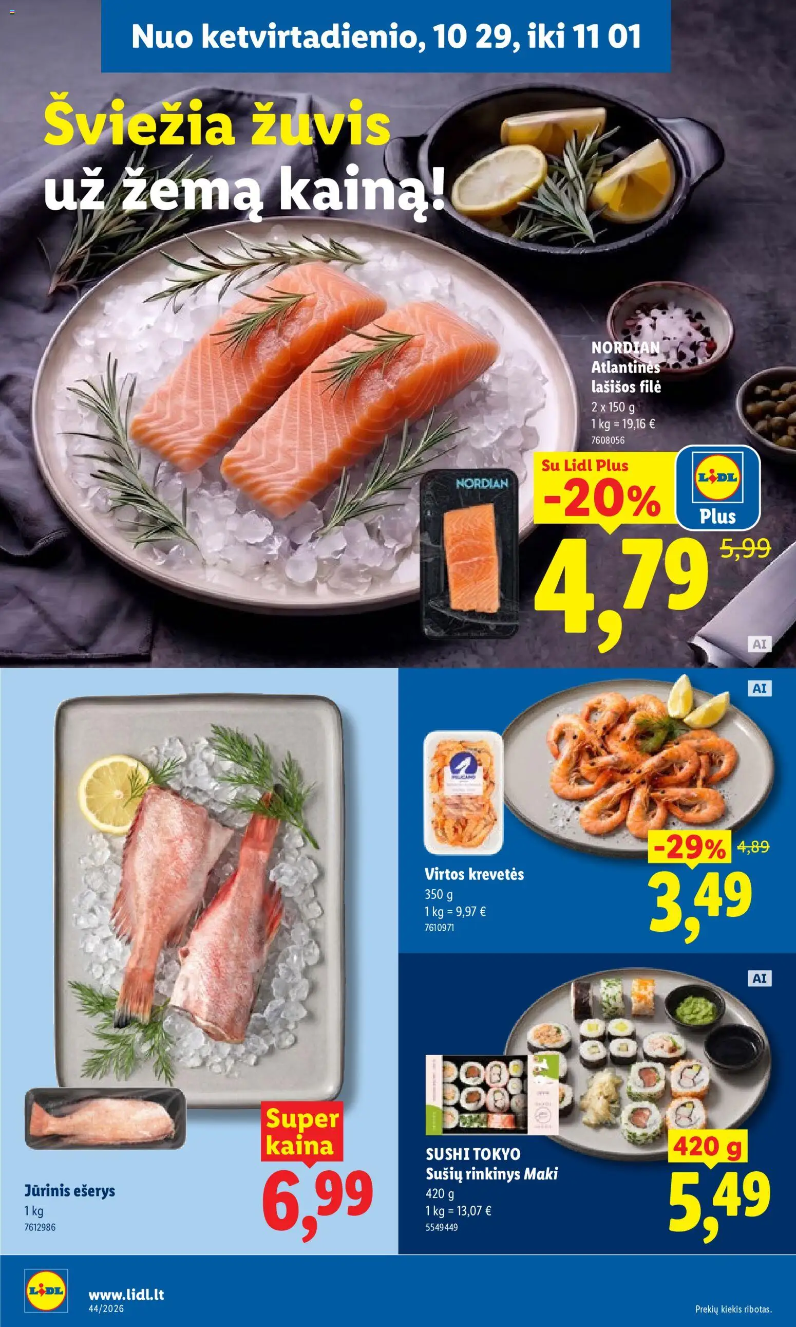 LIDL akcijos nuo 2026.10.26 | Puslapis: 44