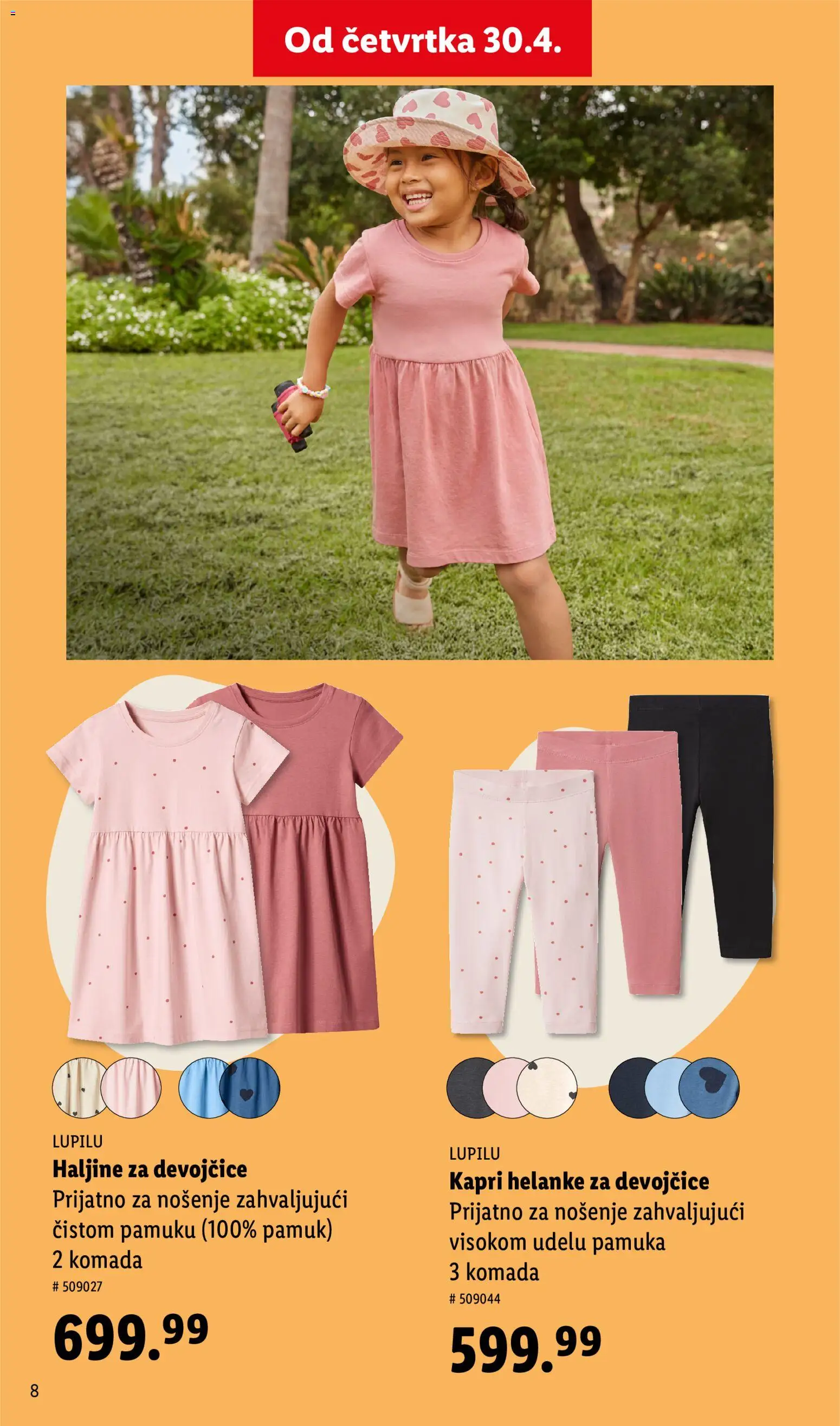 Lidl katalog - važi od 30.04.2026 | Strana: 8 | Proizvode: Helanke