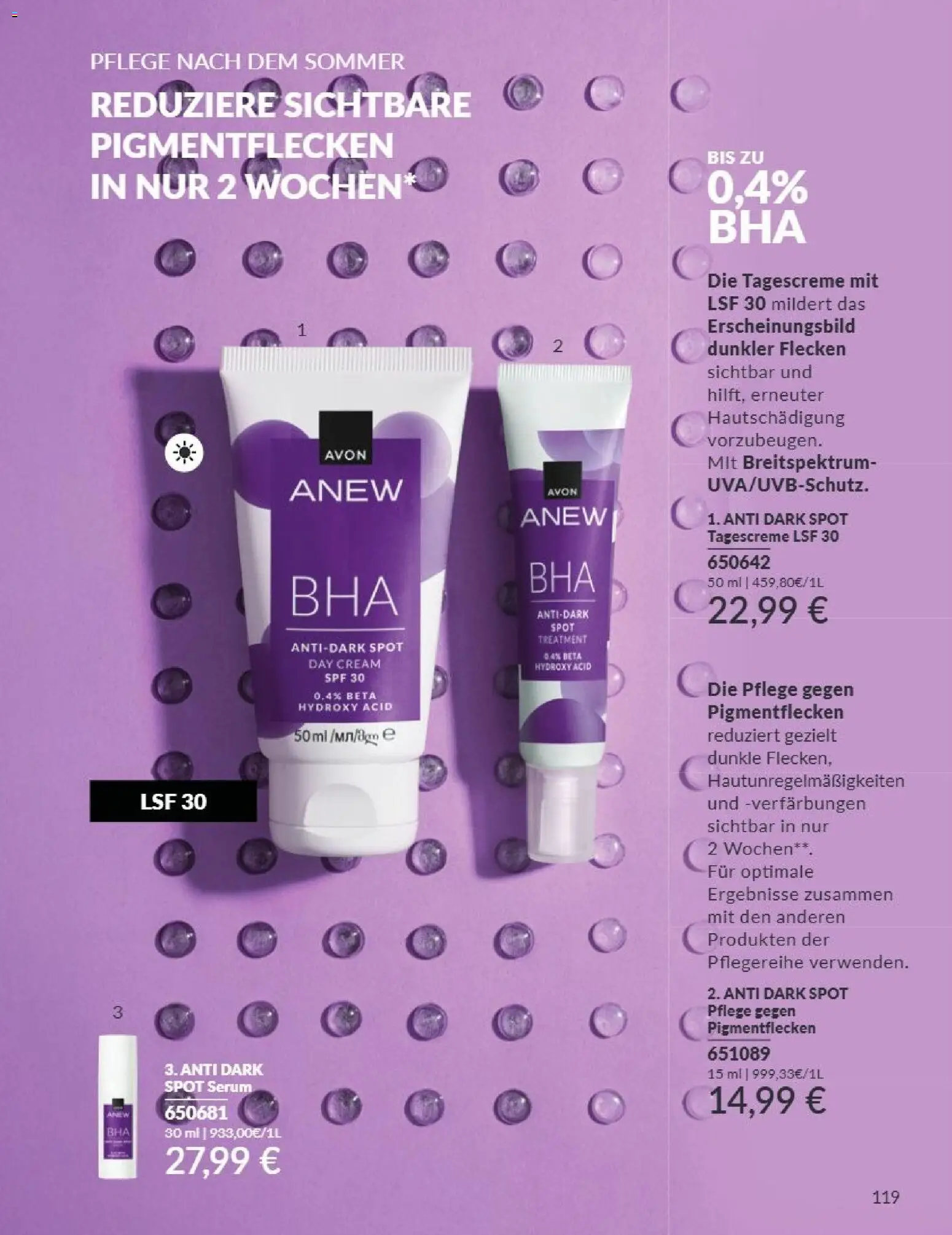 AVON Katalog September 2026 – gültig ab 01.09.2026 | Seite: 115 | Produkte: Serum, Tagescreme