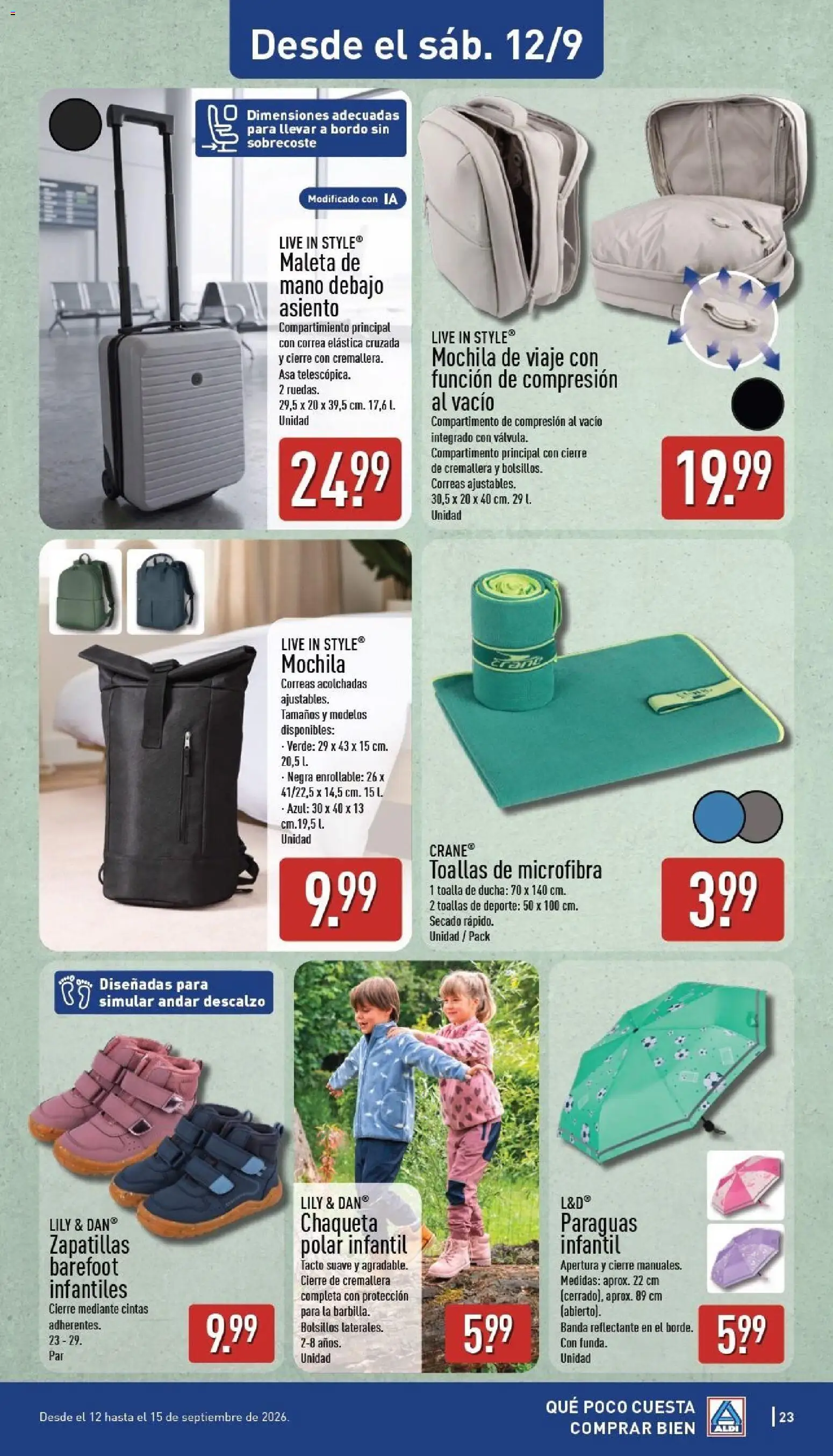 Aldi folleto Península │ válido desde el 07/09/2026 | Página: 23