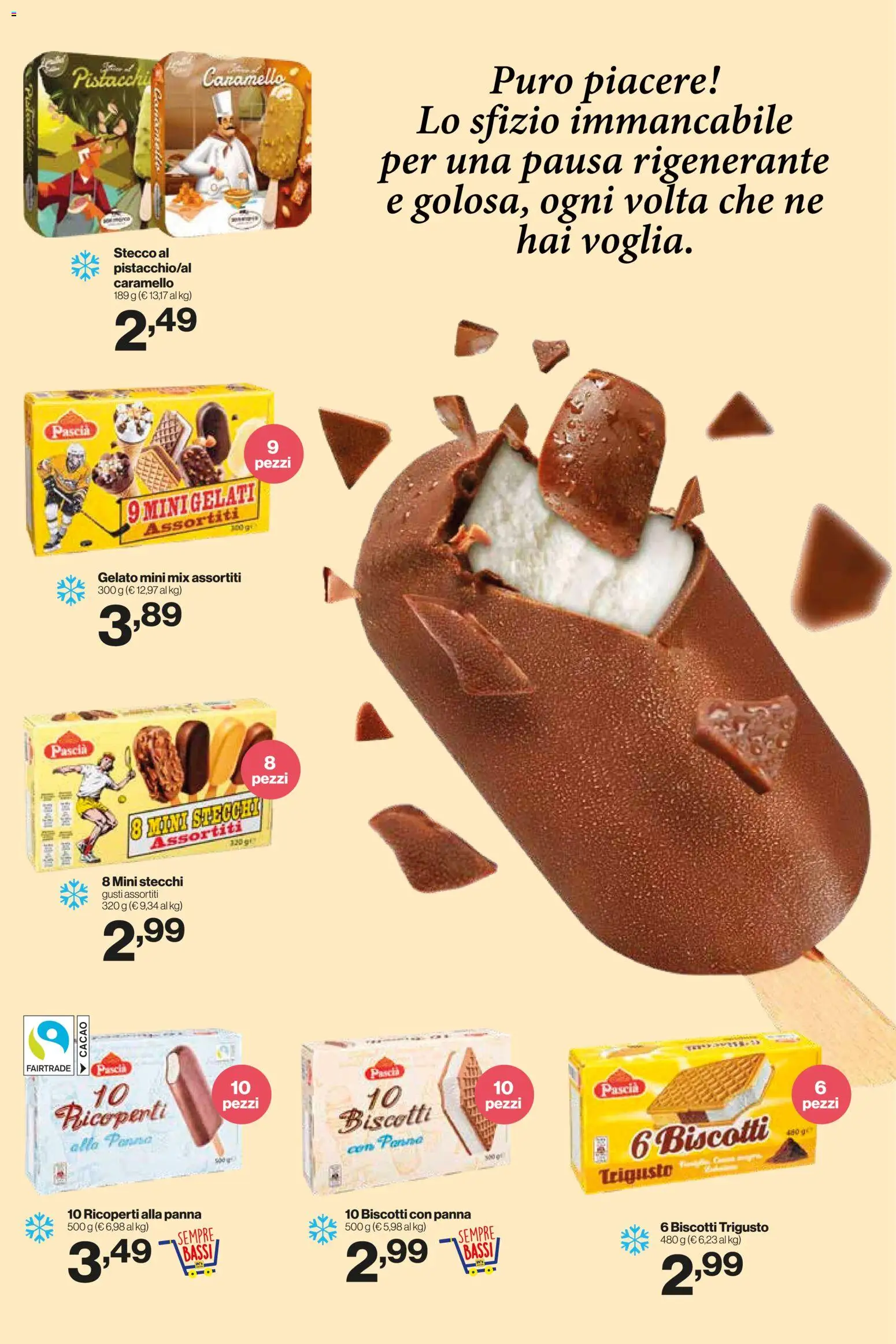 Volantino IN's del 01/07/2026 | Pagina: 11 | Prodotti: Biscotti, Gelato, Pistacchi, Cacao