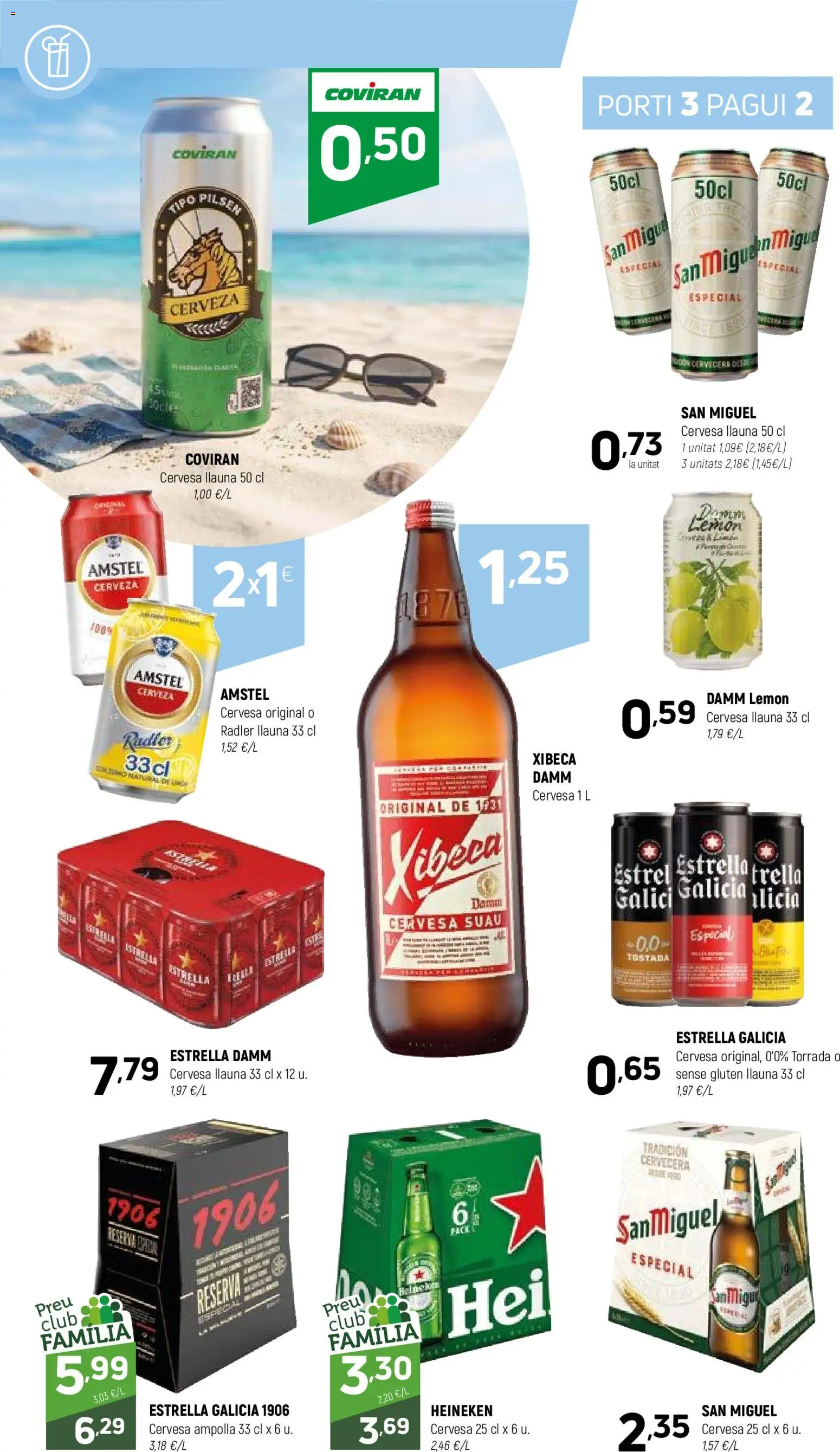 Coviran Ofertas │ válido desde el 11/08/2026 | Página: 12 | Productos: Radler, Cerveza, Heineken