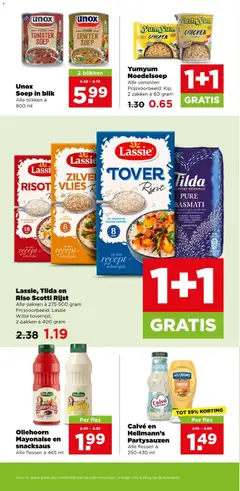 Lassie, Tilda en Riso Scotti Rijst, Lassie Witte toverrijst, 2 pakken à 400 gram - Voorbeeld van een folder van Plus, geldig van 30-09-2026 | Pagina: 34