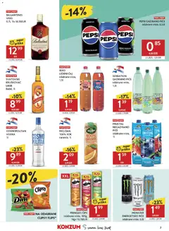 Konzum HR akciós újság - amely érvényes a következő dátumtól: 2026.08.04. | Oldal: 7