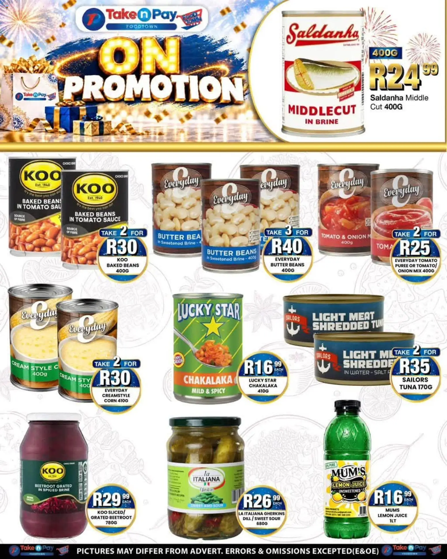 New Take n Pay catalogue – valid from 26/10/2026 | Page: 8 | Products: Corn, Tomato sauce, Cream, Lemon