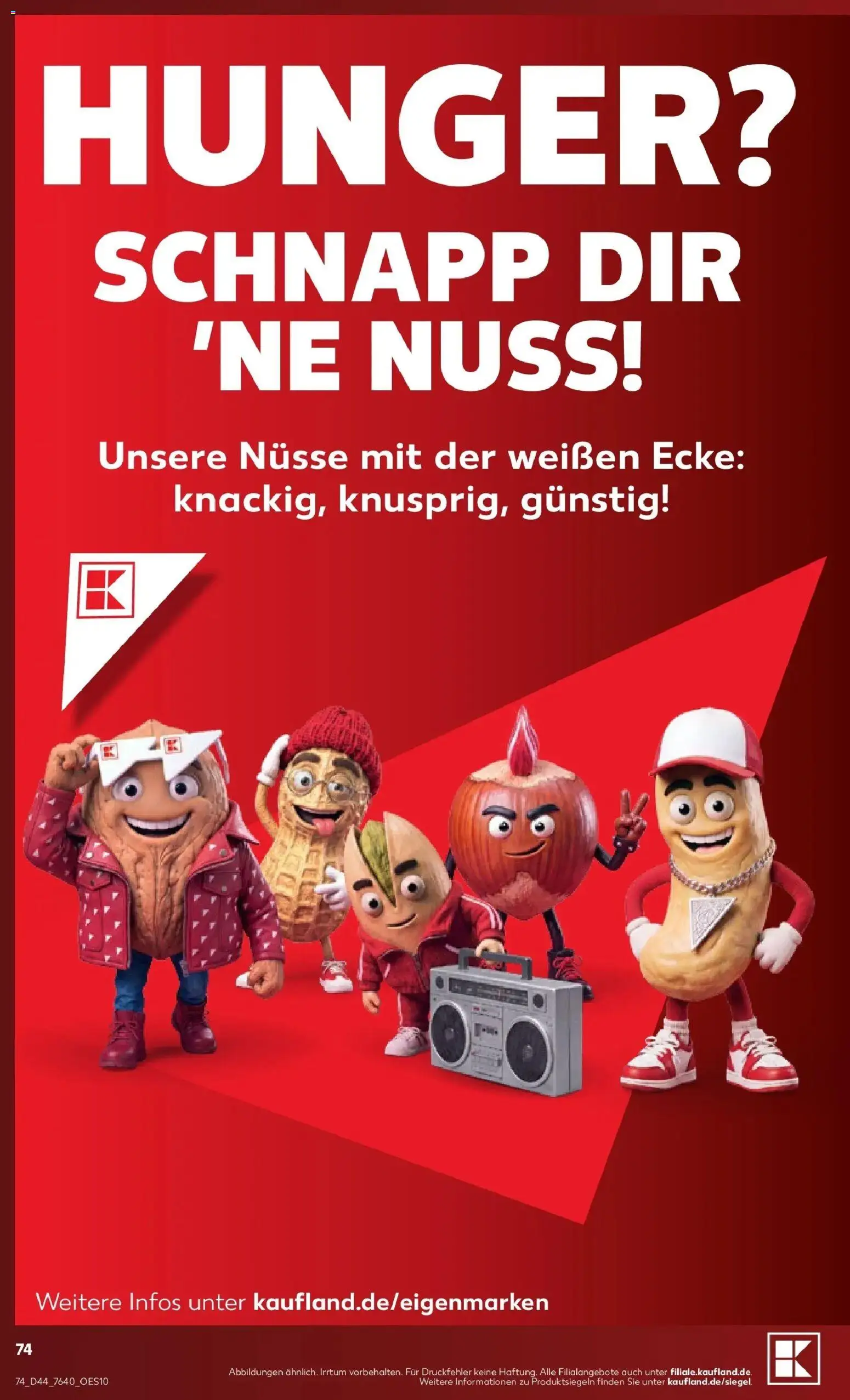 Prospekt Kaufland ab 26.10.2026 » Angebote Online zum Blättern | Seite: 78 | Produkte: Nüsse