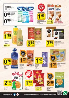 Vista previa Economy Cash folleto válido desde el 08/10/2026 | Página: 6 | Productos: Leche, Café en cápsulas, Chocolate con leche, Sal
