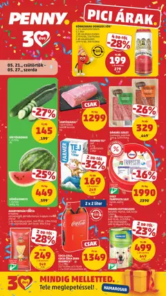 PENNY akciós újság - amely érvényes a következő dátumtól: 21.05.2026