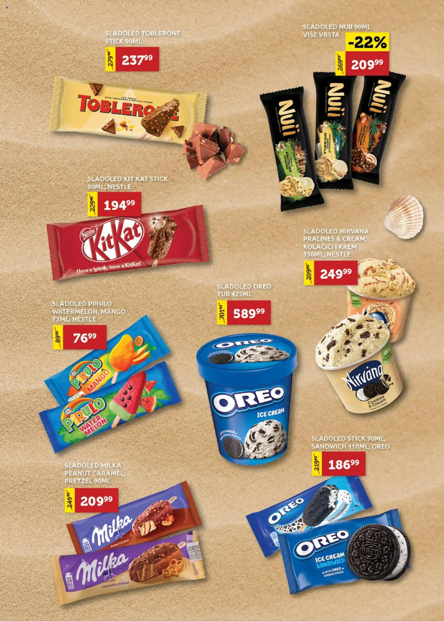 SuperVERO katalog - važi od 02.07.2026 | Strana: 17 | Proizvode: Milka, Sladoled, Mango, Toblerone
