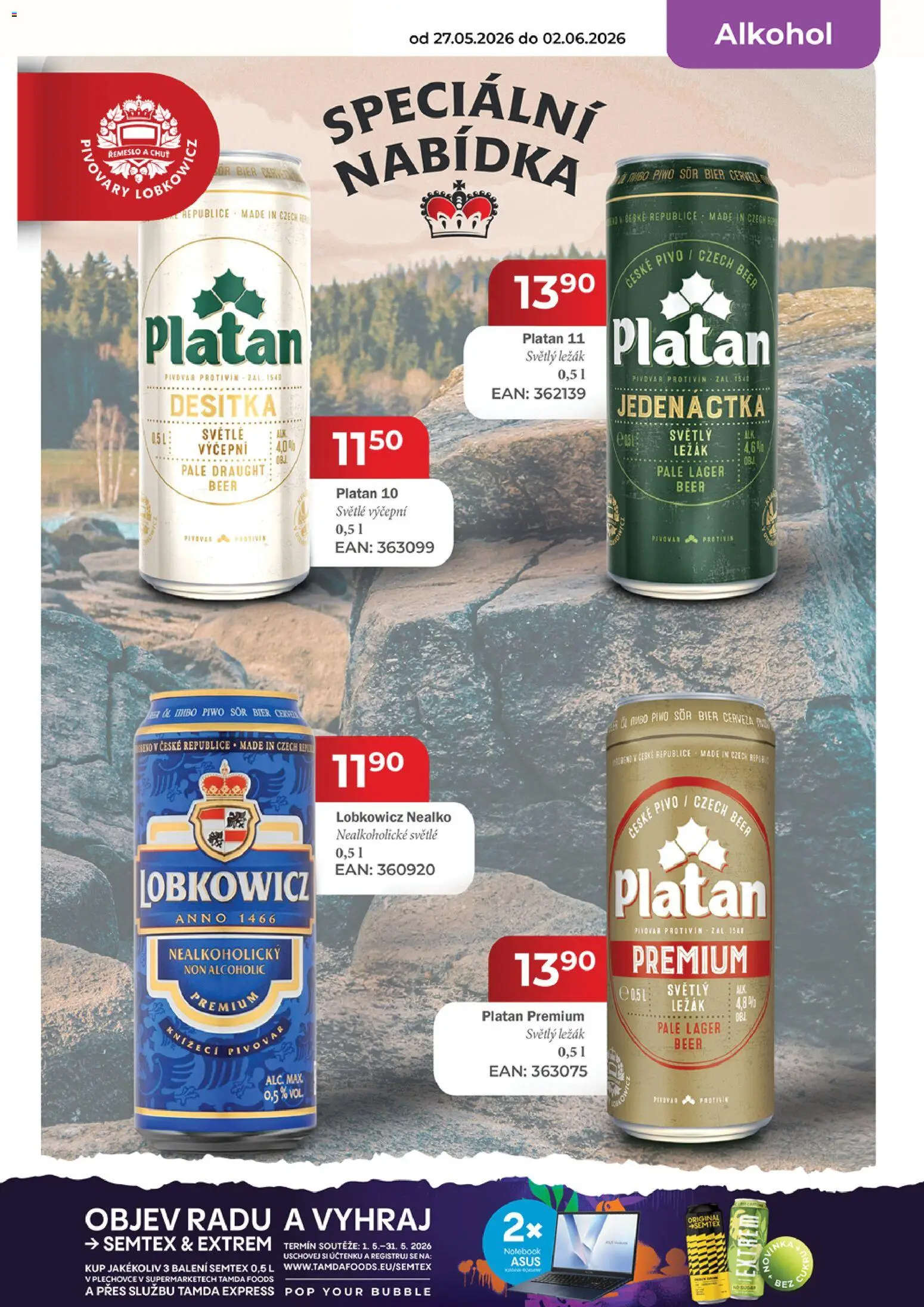 Tamda Foods leták od 27.05.2026 | Strana: 19 | Produkty: Pivo, Notebook, Semtex