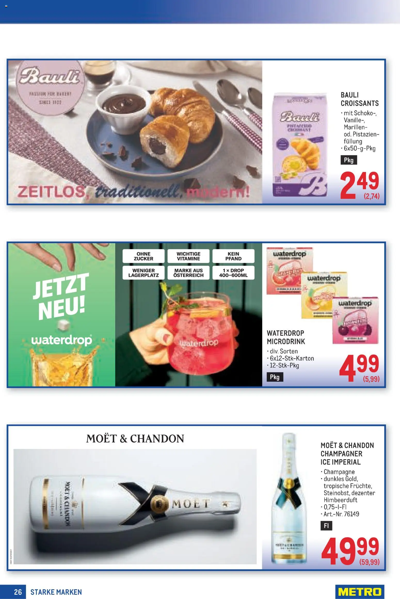 Metro angebote Starke Marken gültig ab 03.09.2026 | Seite: 26 | Produkte: Zucker, Vanille