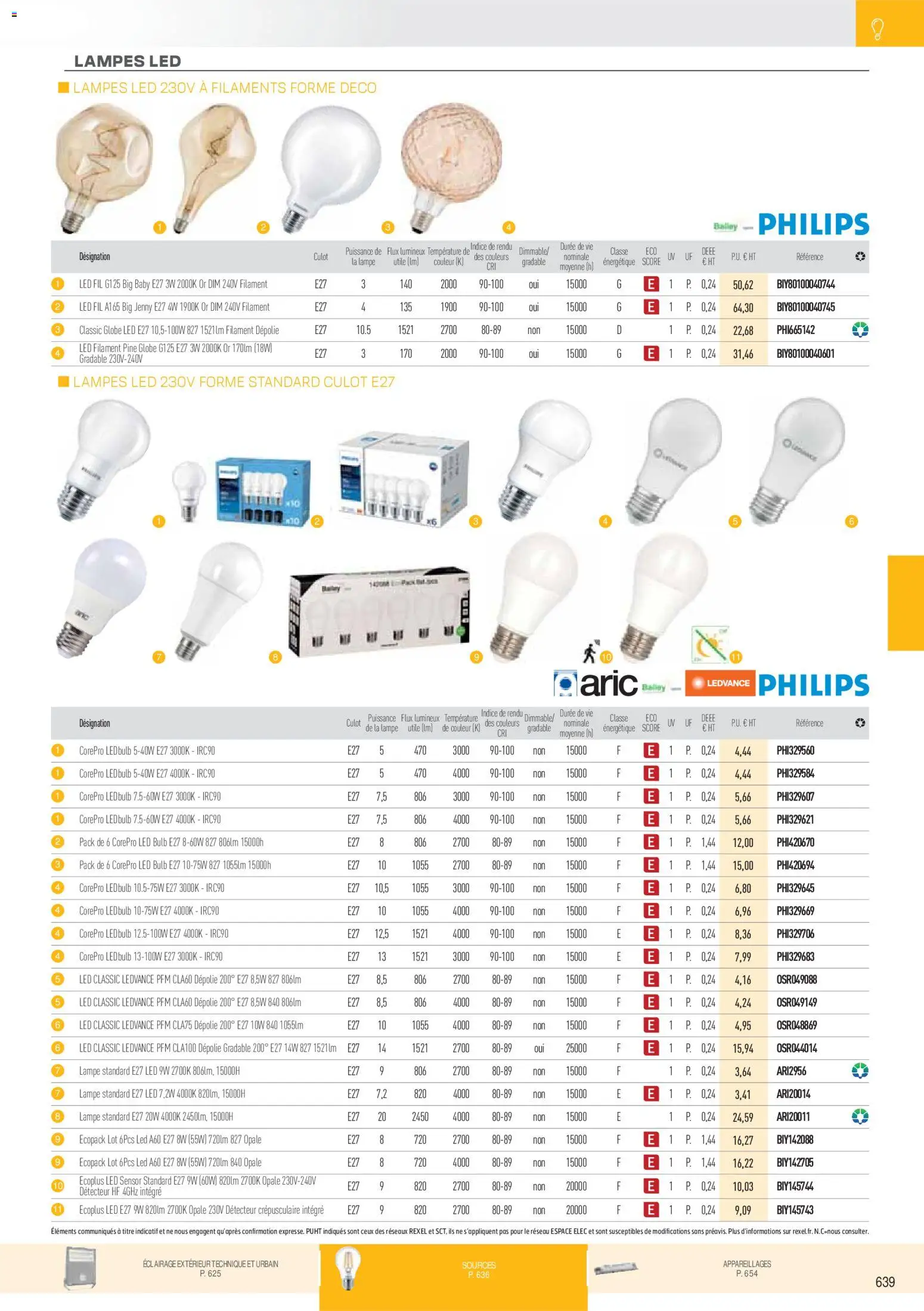 {H1} | Page: 131 | Produits: Éclairage, Lampe