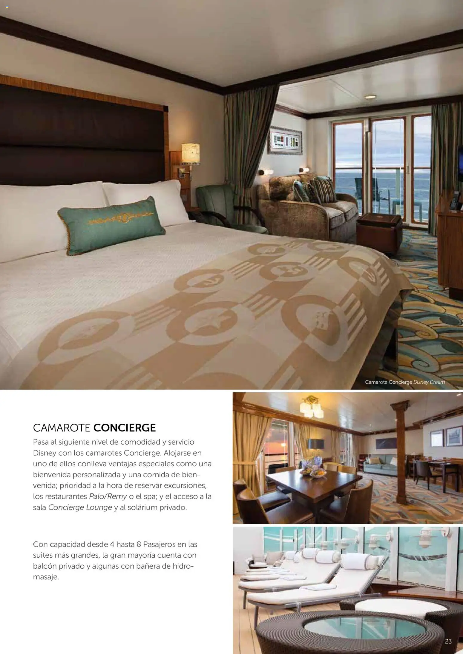 Viajes El Corte Inglés Disney Cruise Line │ válido desde el 07.04.2026 | Página: 23