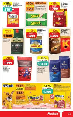 Auchan akciós újság Szolnok - amely érvényes a következő dátumtól: 2026.10.01. | Oldal: 25