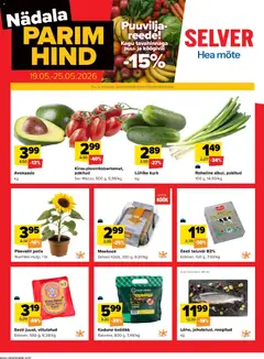 Selver kliendilehe eelvaade alates 19.05.2026