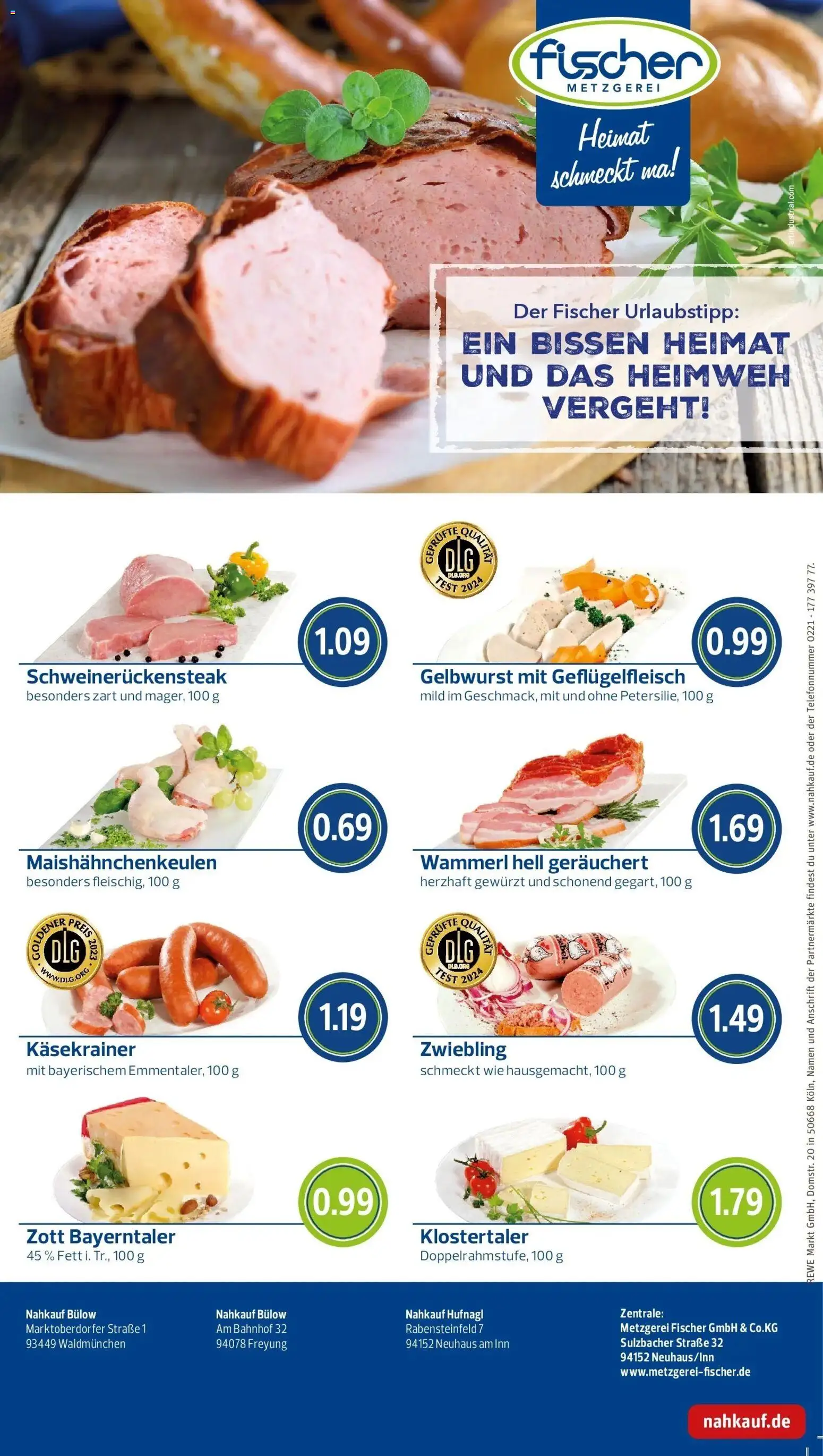 REWE Prospekt ab 24.08.2026 zum Blättern » Angebote | Seite: 9 | Produkte: Käsekrainer