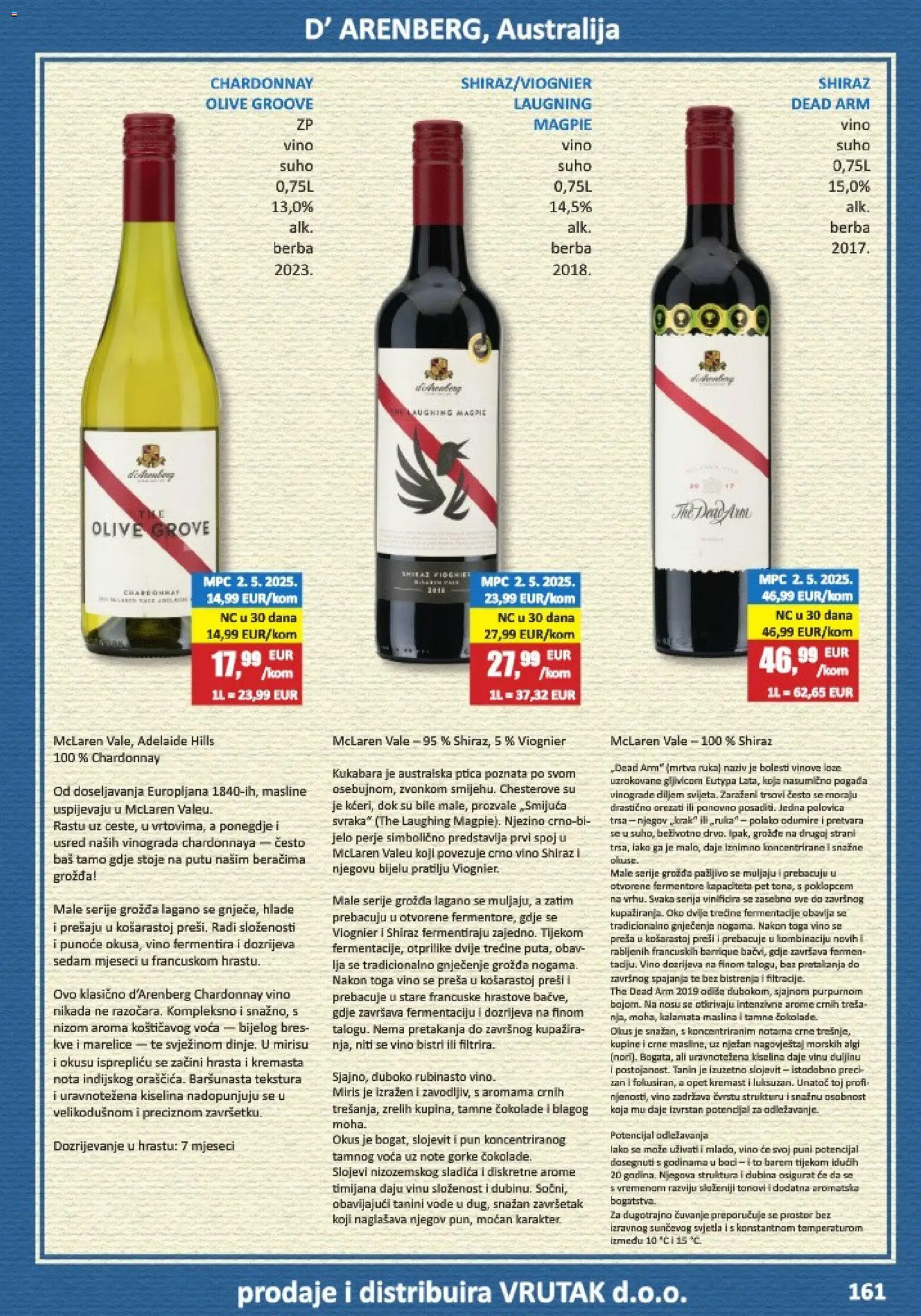 Vrutak katalog | vrijedi od 01.11.2025 | Stranica: 161 | Proizvodi: Miris, Masline, Vino, Marelice