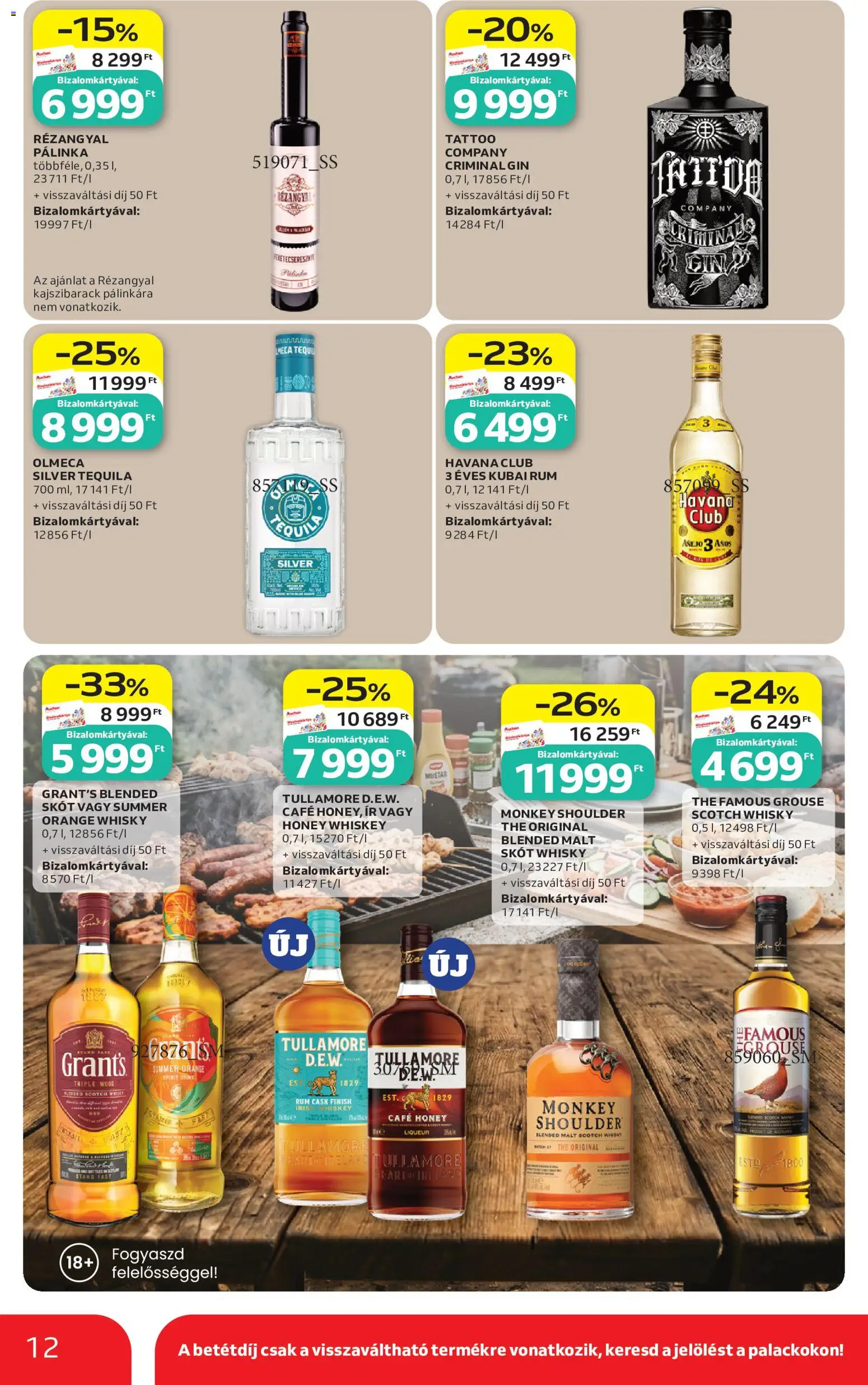 Auchan akciós ujság - amely érvényes a következő dátumtól: 2026.06.25. | Oldal: 12