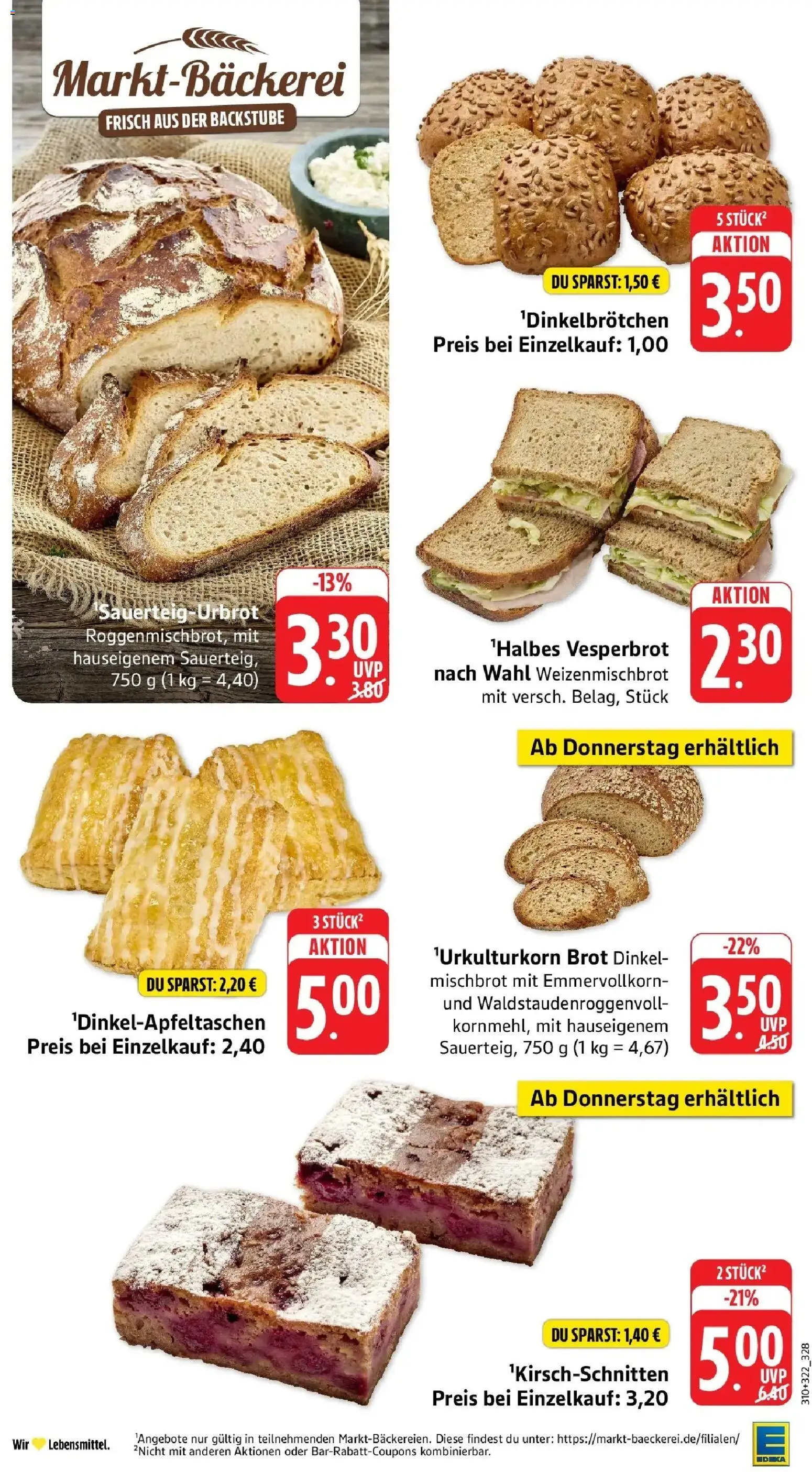 E center Prospekt Singen (ab 17.08.2026) zum Blättern | Seite: 17 | Produkte: Brot